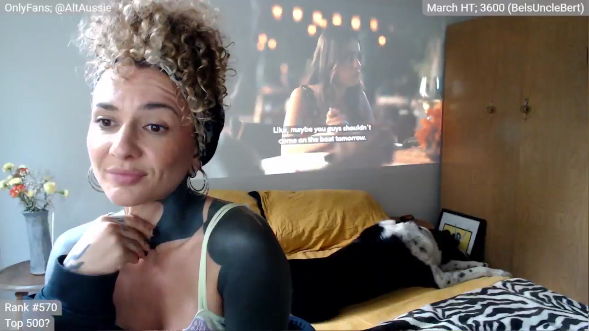 Gallery image thumbnail from Alt_Aussie's myfreecams stream on, 03/31/2025, 07:49 image 2 of 20