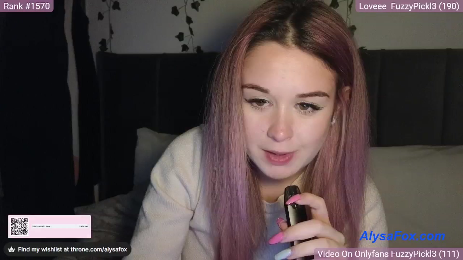 Gallery image thumbnail from AlysaFoxUK's myfreecams stream on, 03/22/2025, 21:48 image 16 of 20