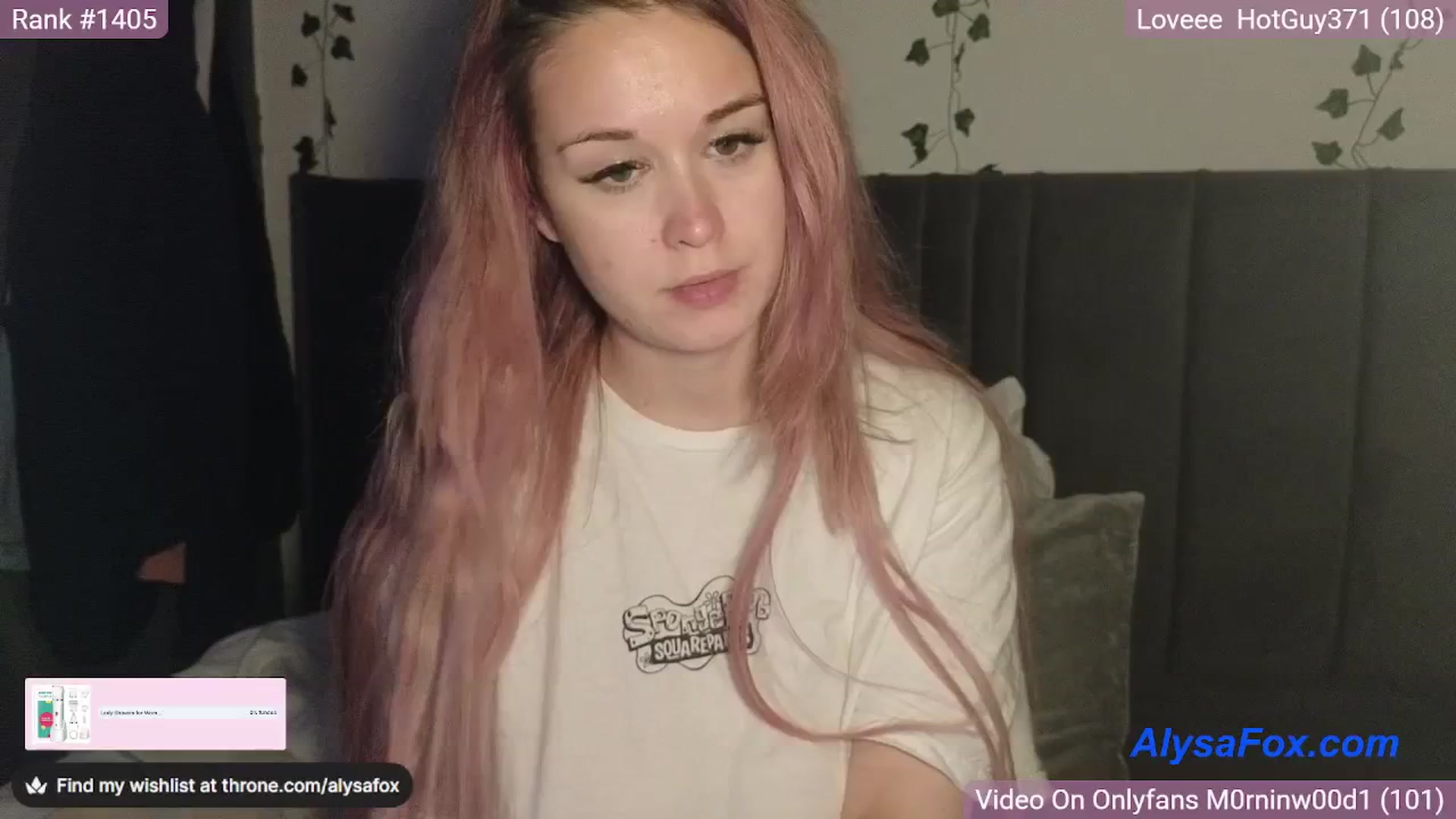 Gallery image thumbnail from AlysaFoxUK's myfreecams stream on, 03/24/2025, 24:02 image 20 of 20