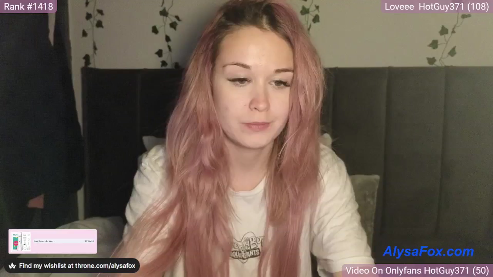 Gallery image thumbnail from AlysaFoxUK's myfreecams stream on, 03/24/2025, 24:02 image 6 of 20
