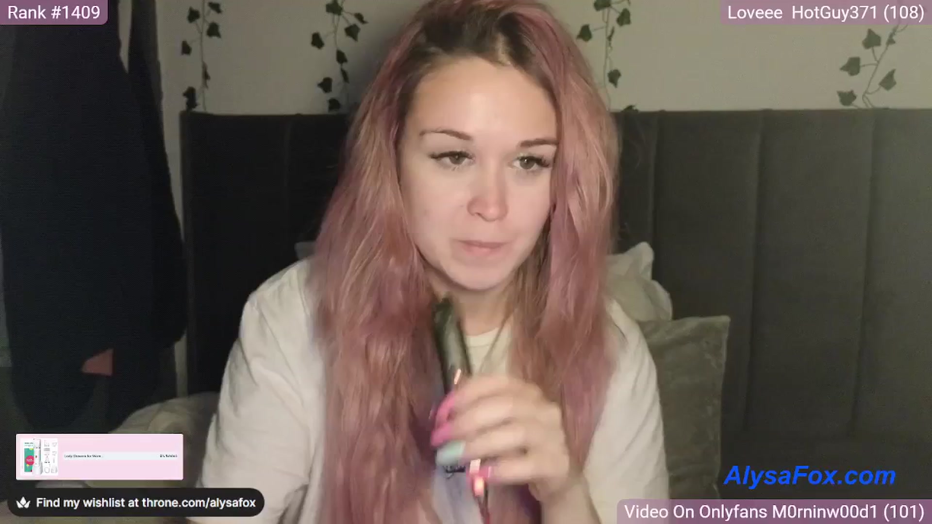 Gallery image thumbnail from AlysaFoxUK's myfreecams stream on, 03/24/2025, 24:02 image 13 of 20