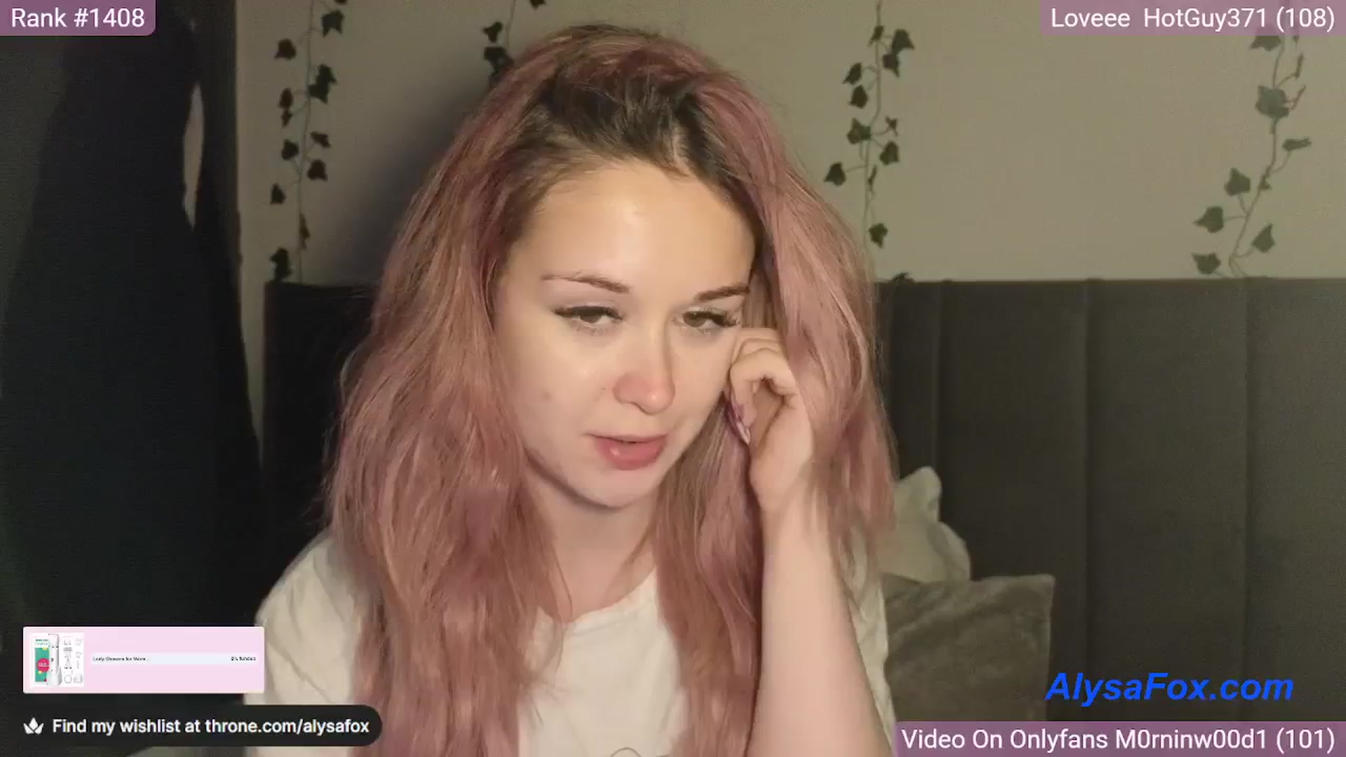 Gallery image thumbnail from AlysaFoxUK's myfreecams stream on, 03/24/2025, 24:02 image 8 of 20