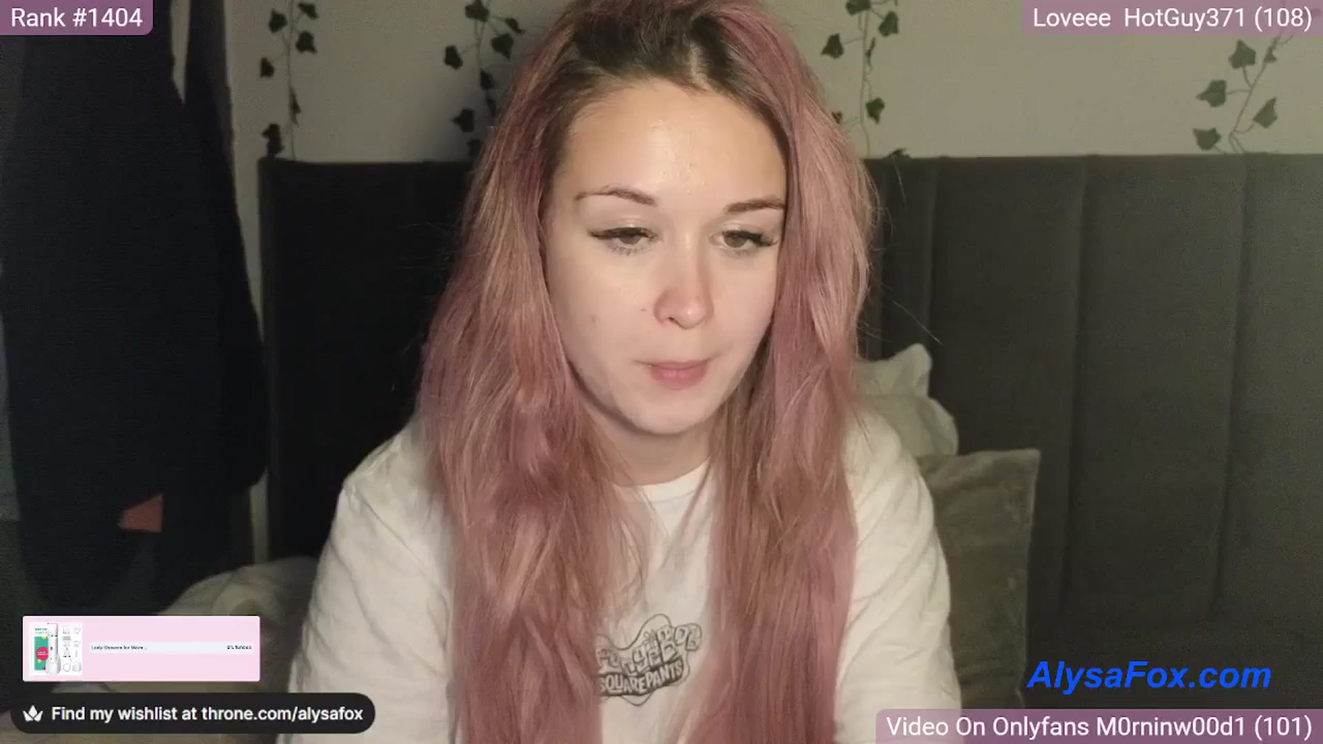 Gallery image thumbnail from AlysaFoxUK's myfreecams stream on, 03/24/2025, 24:02 image 17 of 20