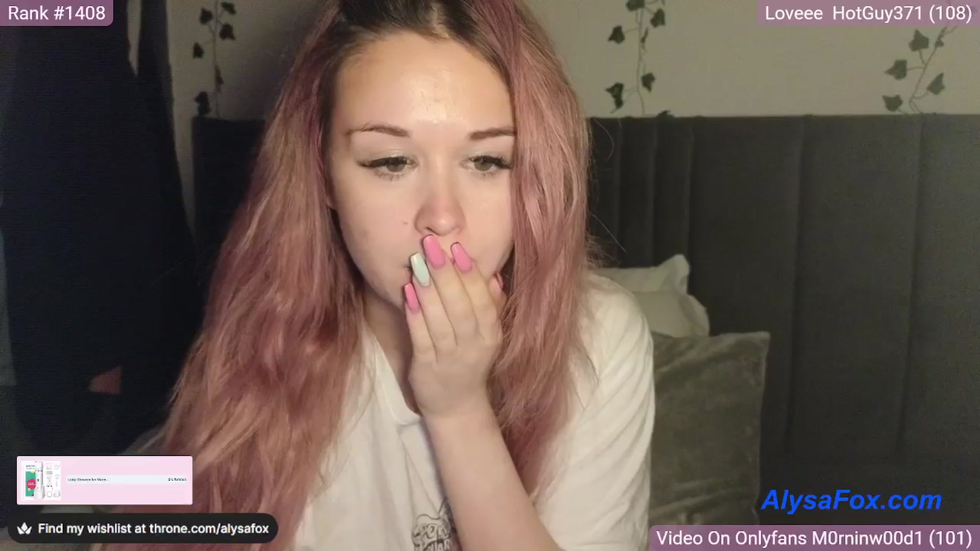 Gallery image thumbnail from AlysaFoxUK's myfreecams stream on, 03/24/2025, 24:02 image 9 of 20