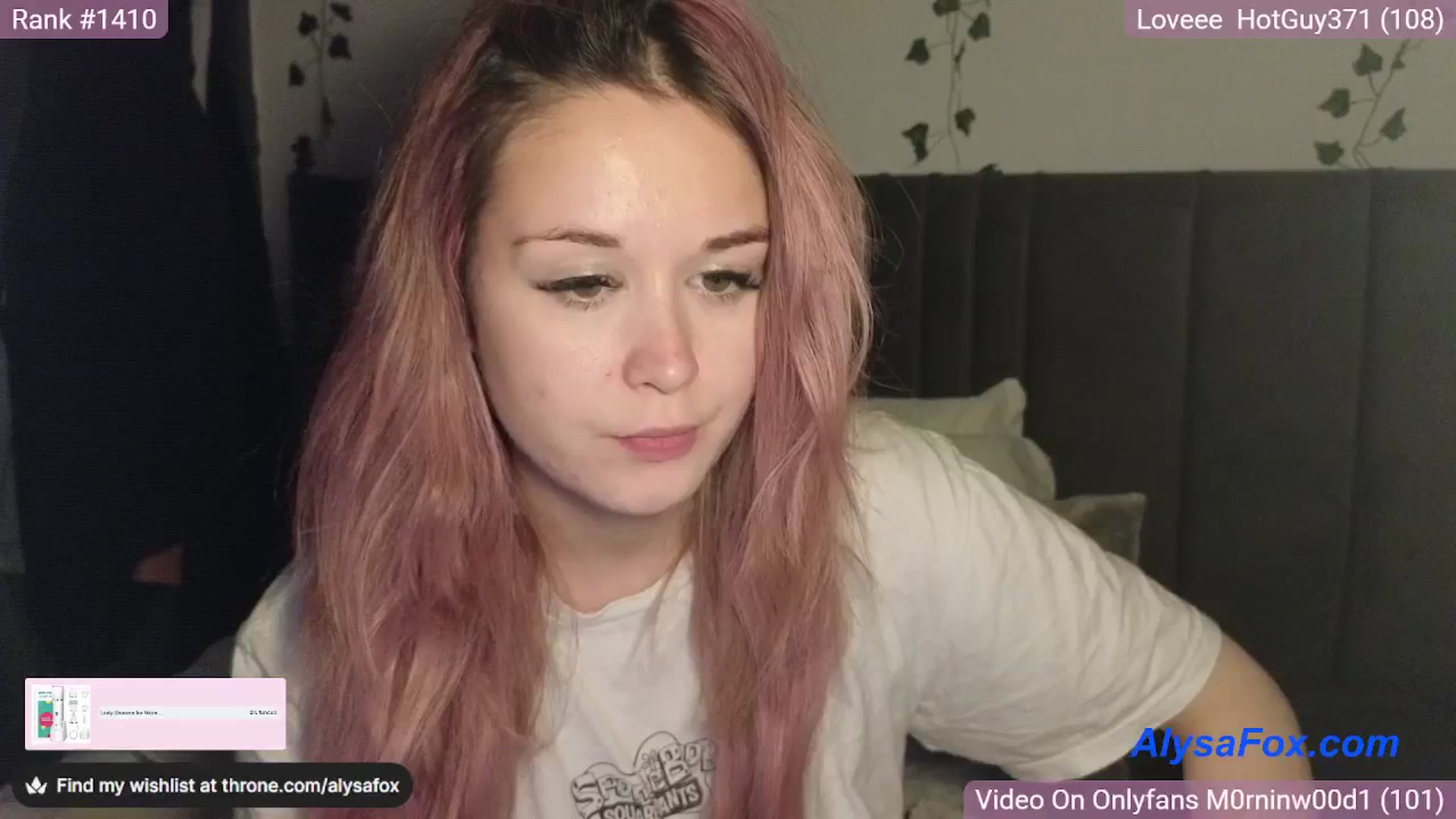Gallery image thumbnail from AlysaFoxUK's myfreecams stream on, 03/24/2025, 24:02 image 11 of 20