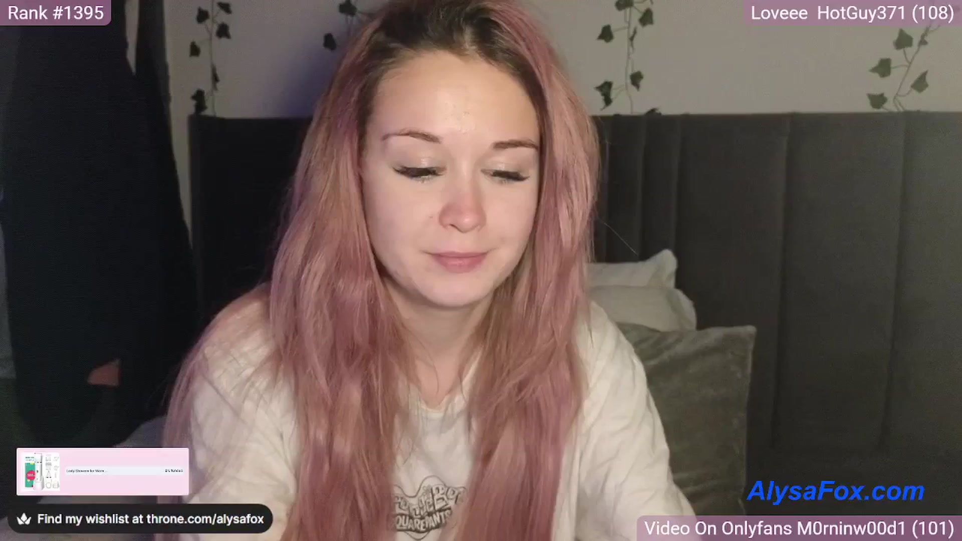 Gallery image thumbnail from AlysaFoxUK's myfreecams stream on, 03/24/2025, 24:42 image 11 of 20