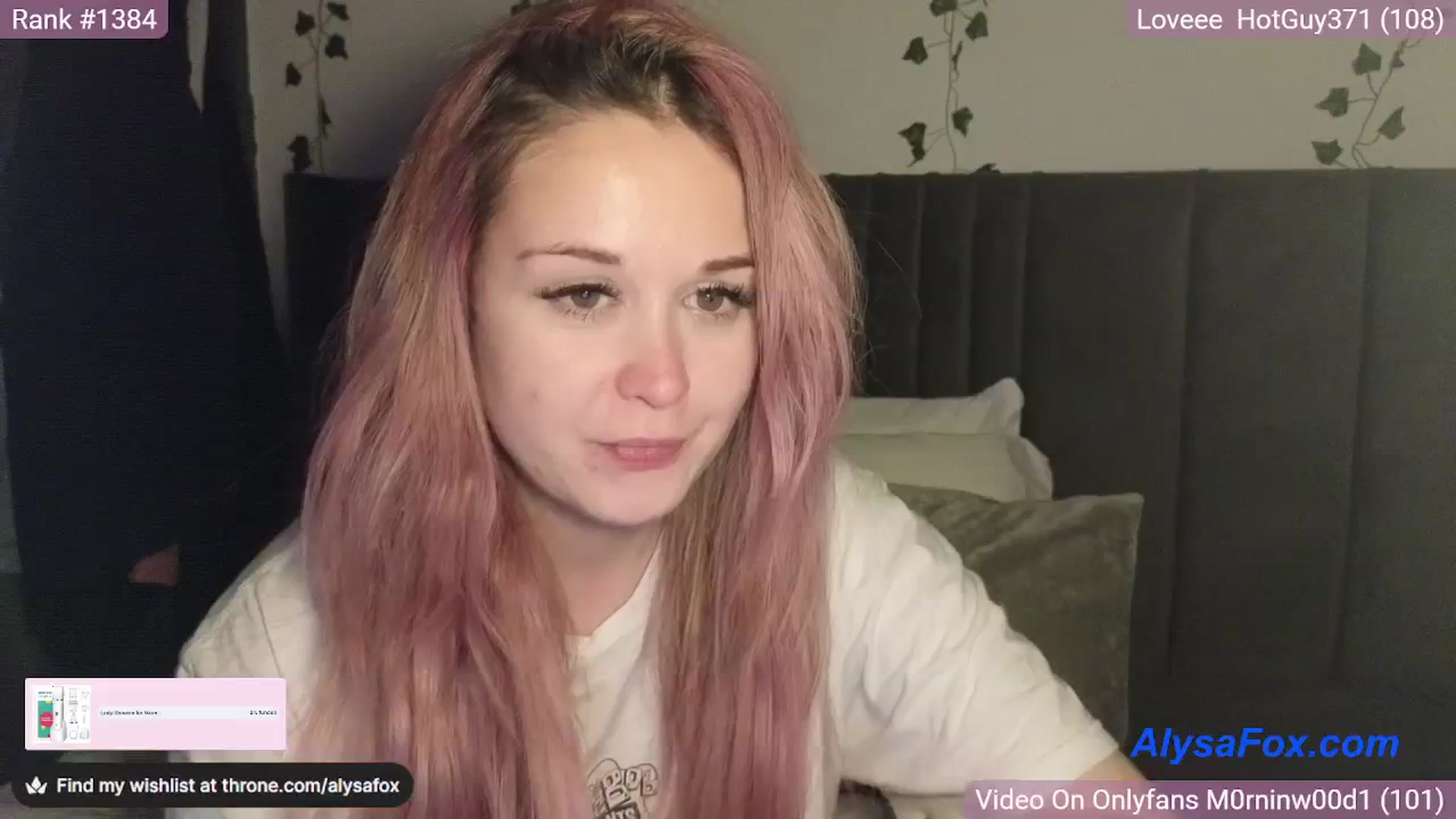 Gallery image thumbnail from AlysaFoxUK's myfreecams stream on, 03/24/2025, 24:42 image 15 of 20