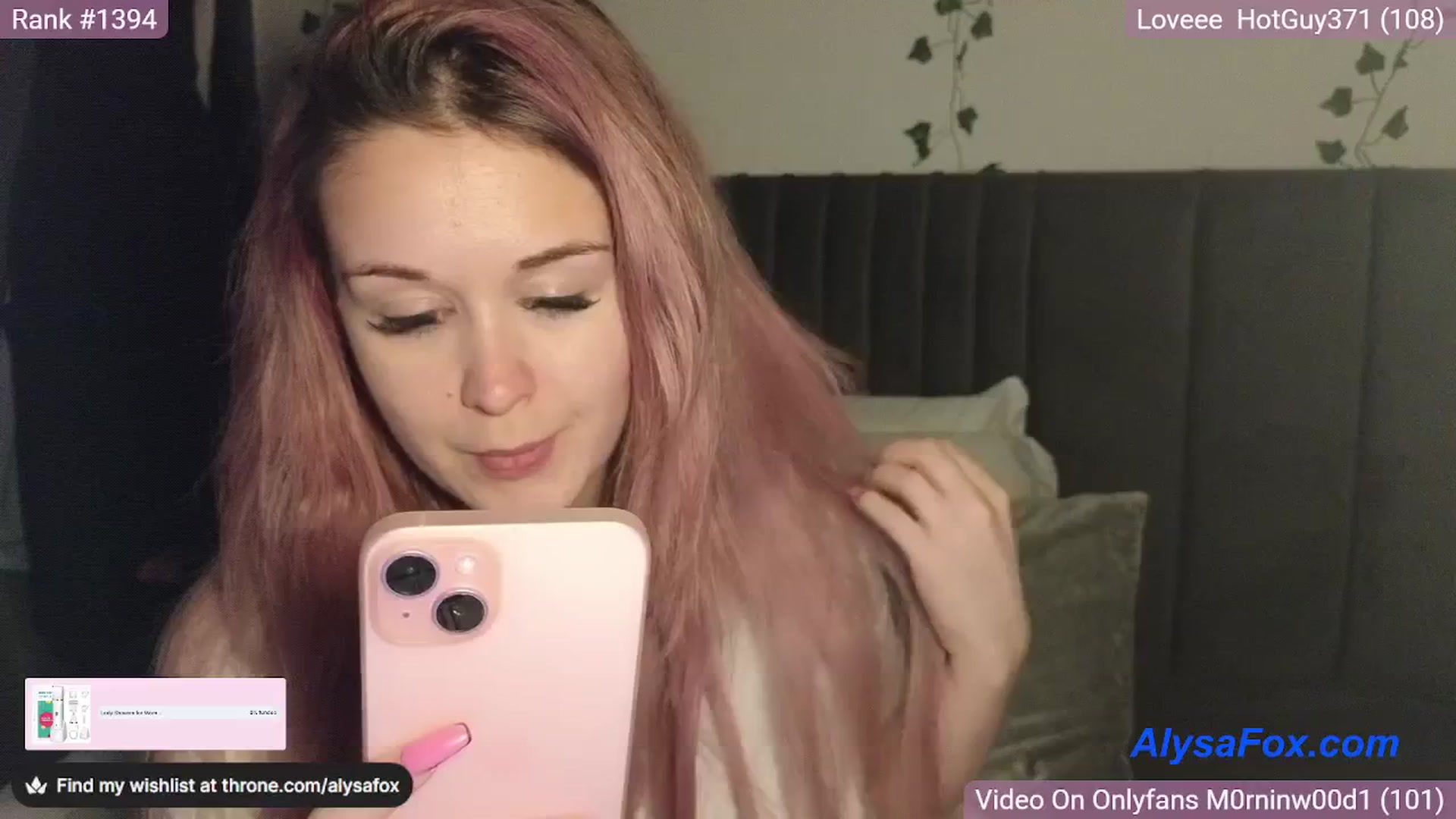 Gallery image thumbnail from AlysaFoxUK's myfreecams stream on, 03/24/2025, 24:42 image 3 of 20