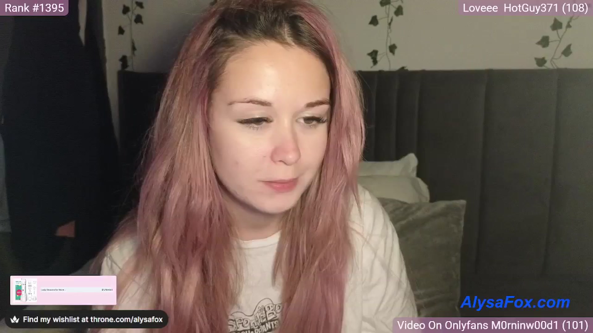 Gallery image thumbnail from AlysaFoxUK's myfreecams stream on, 03/24/2025, 24:42 image 7 of 20