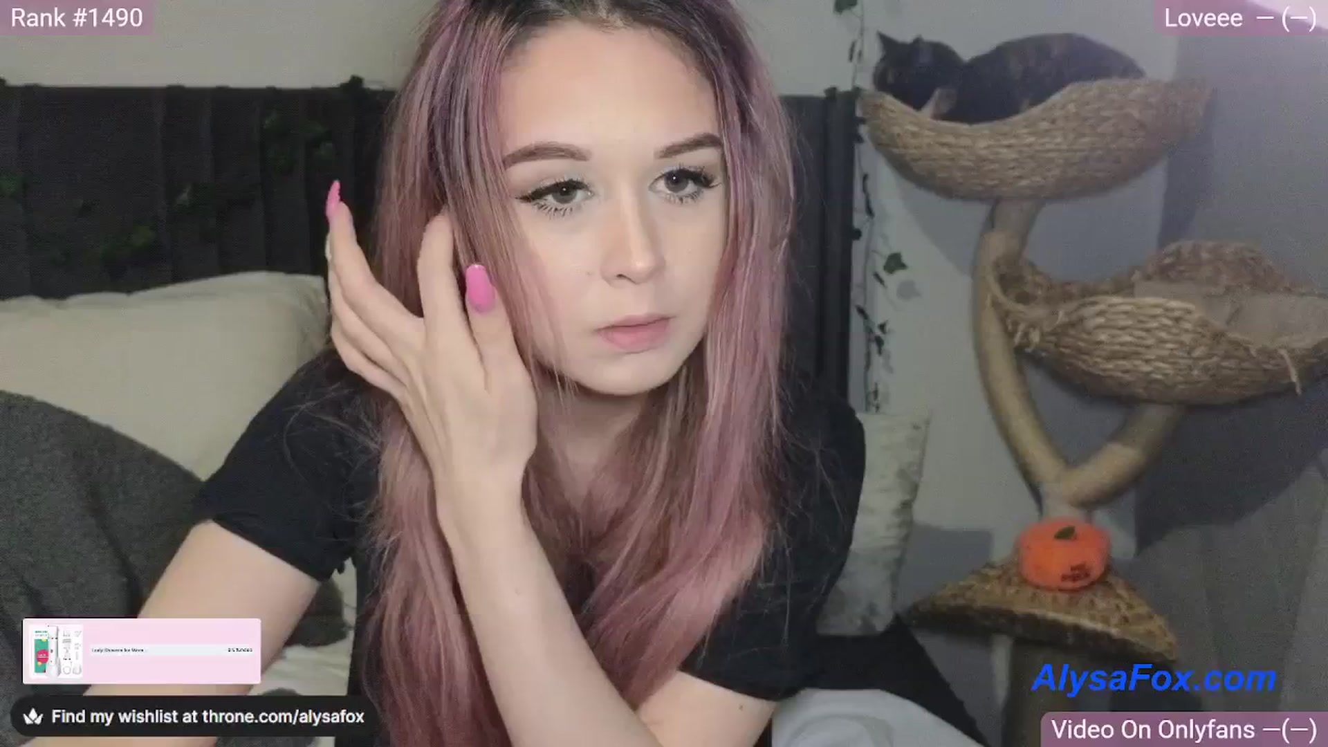 Gallery image thumbnail from AlysaFoxUK's myfreecams stream on, 03/25/2025, 23:34 image 15 of 20