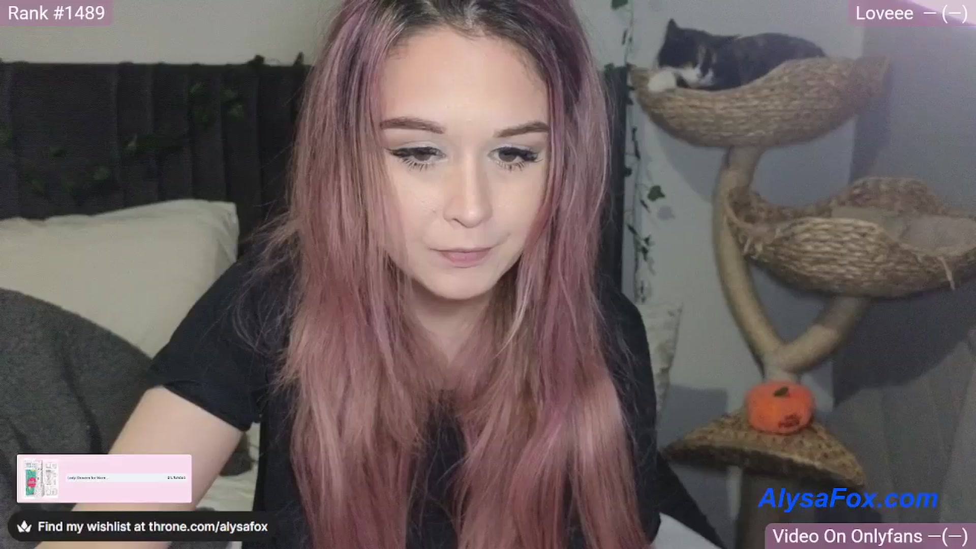 Gallery image thumbnail from AlysaFoxUK's myfreecams stream on, 03/25/2025, 23:34 image 16 of 20