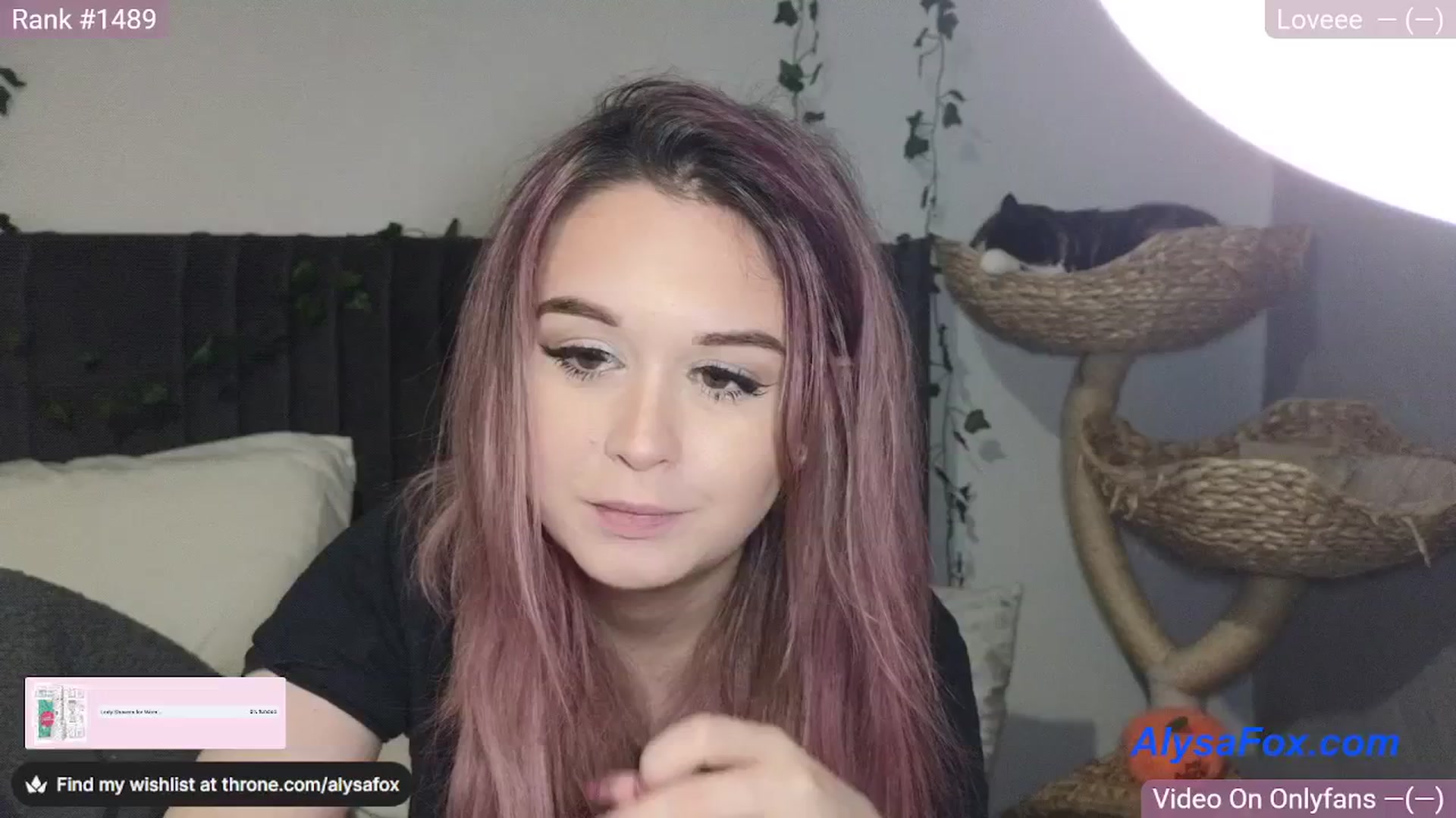 Gallery image thumbnail from AlysaFoxUK's myfreecams stream on, 03/25/2025, 23:34 image 20 of 20