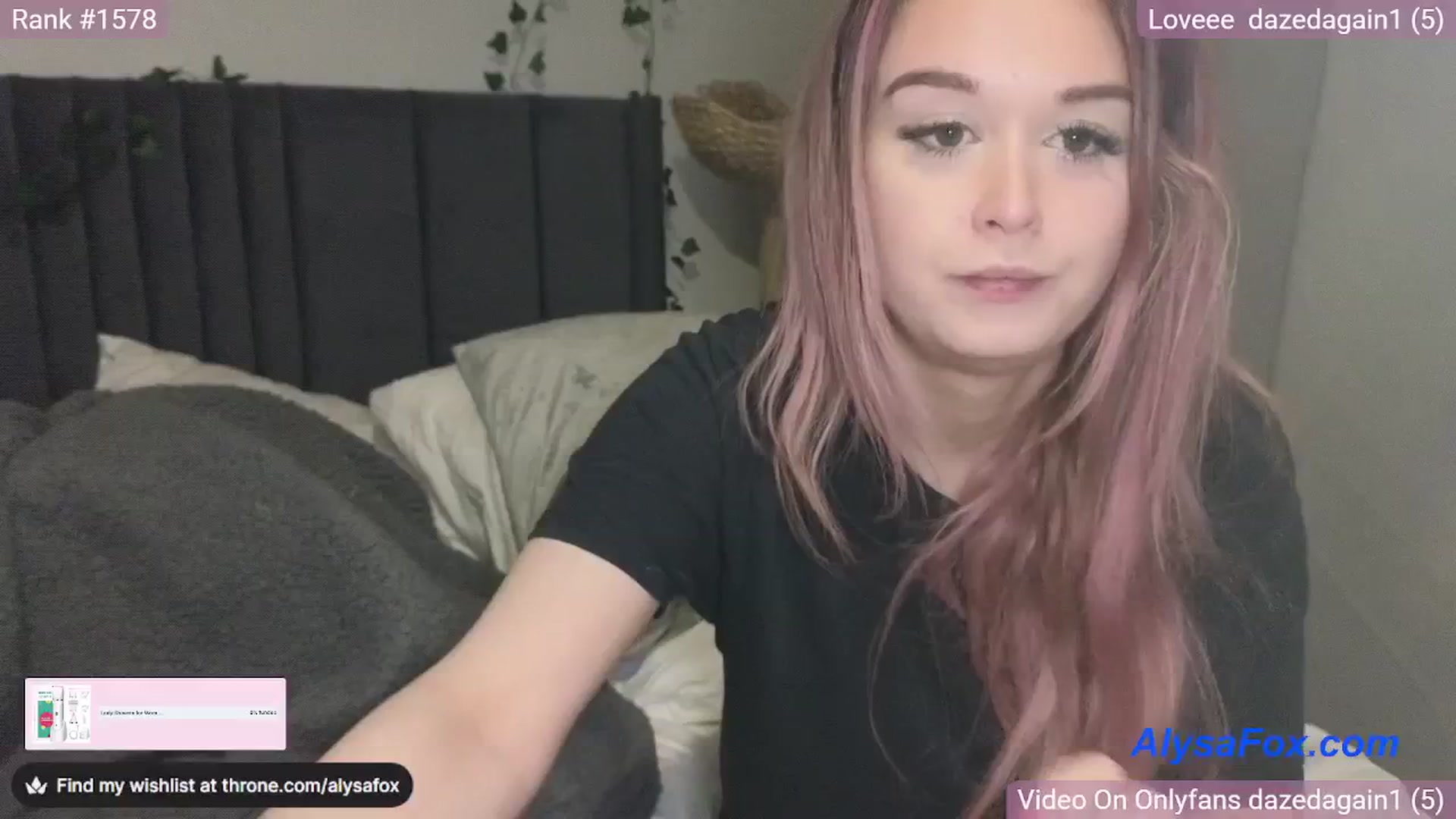 Gallery image thumbnail from AlysaFoxUK's myfreecams stream on, 03/27/2025, 22:06 image 17 of 20