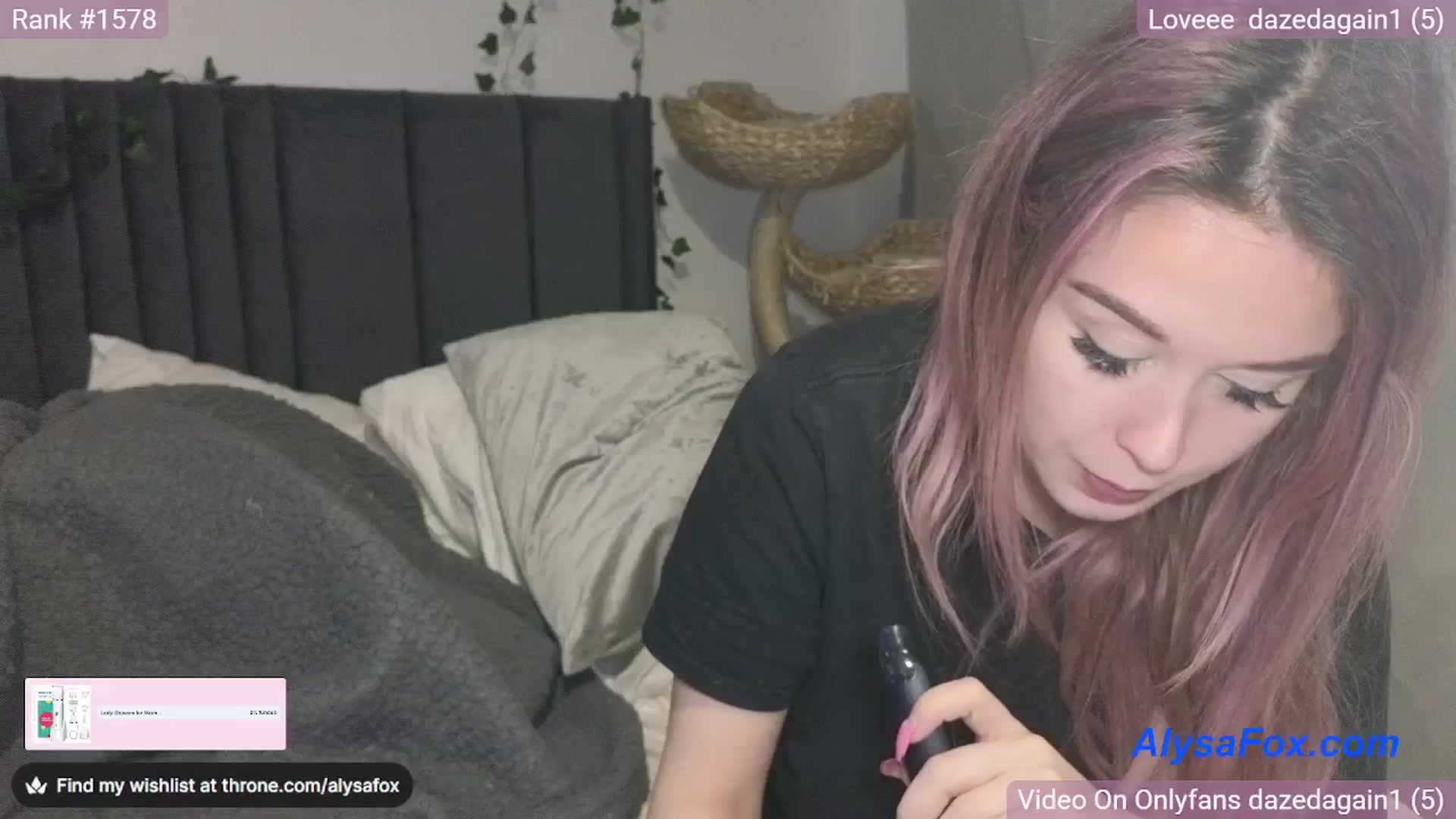 Gallery image thumbnail from AlysaFoxUK's myfreecams stream on, 03/27/2025, 22:06 image 10 of 20