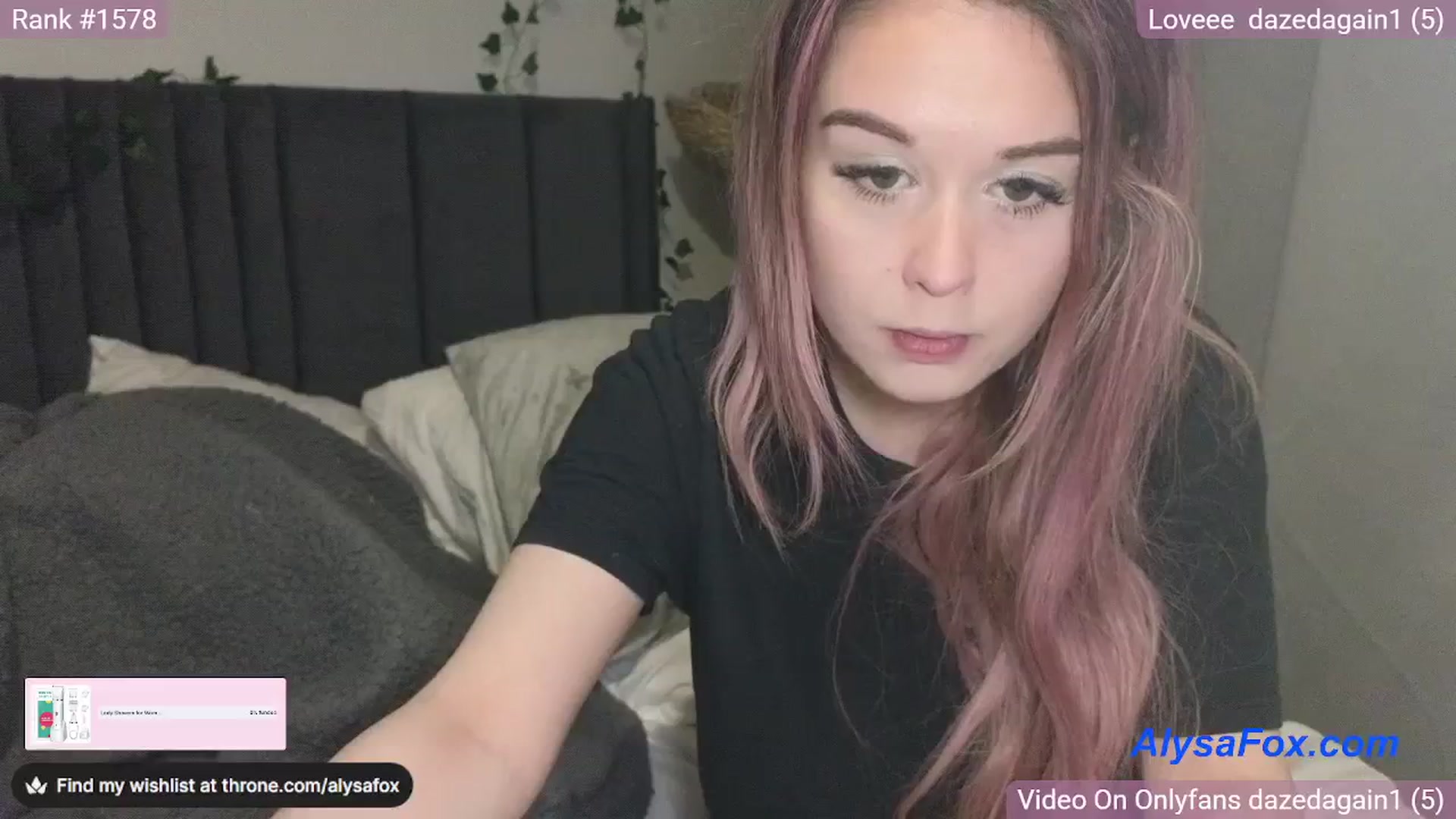 Gallery image thumbnail from AlysaFoxUK's myfreecams stream on, 03/27/2025, 22:06 image 13 of 20
