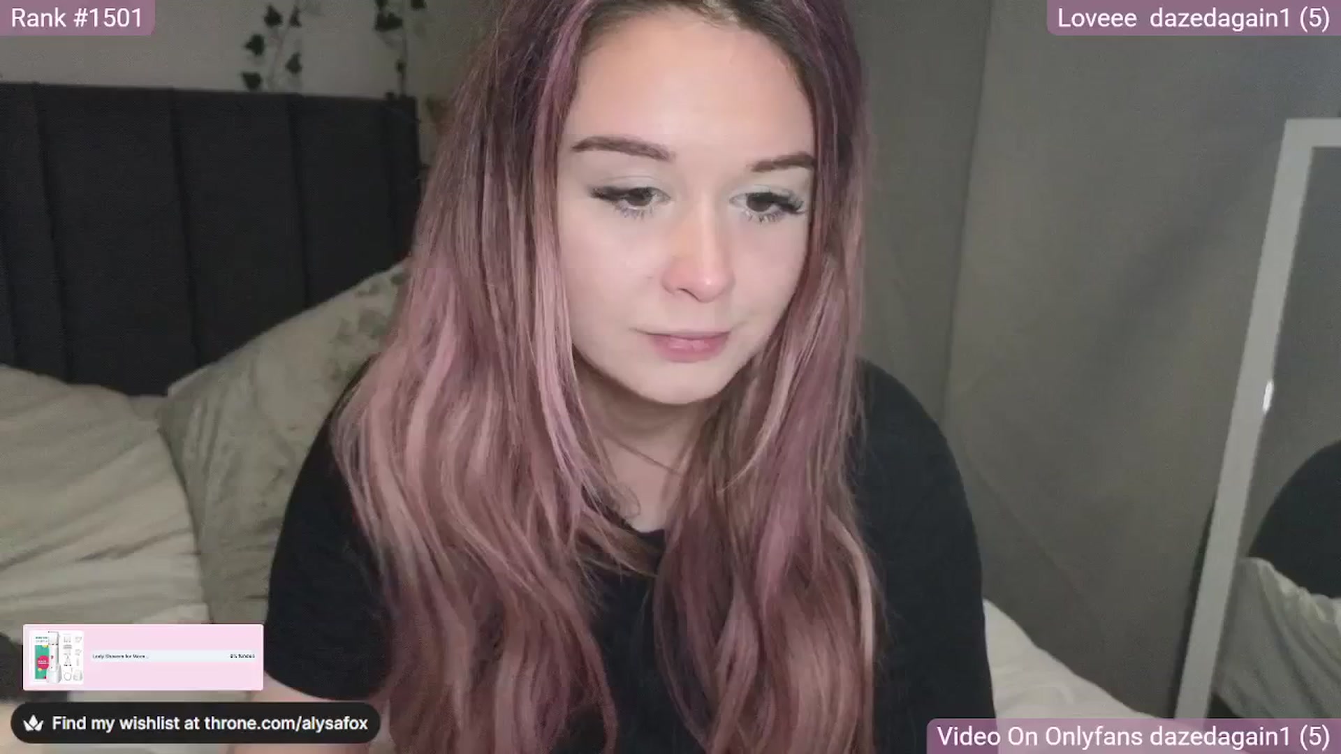 Gallery image thumbnail from AlysaFoxUK's myfreecams stream on, 03/28/2025, 24:38 image 4 of 20