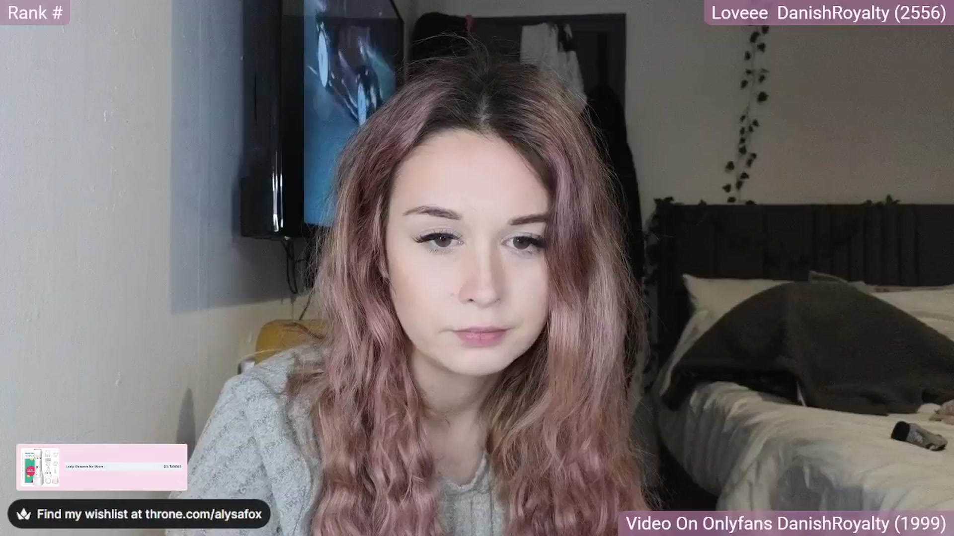 Gallery image thumbnail from AlysaFoxUK's myfreecams stream on, 04/02/2025, 21:36 image 1 of 20