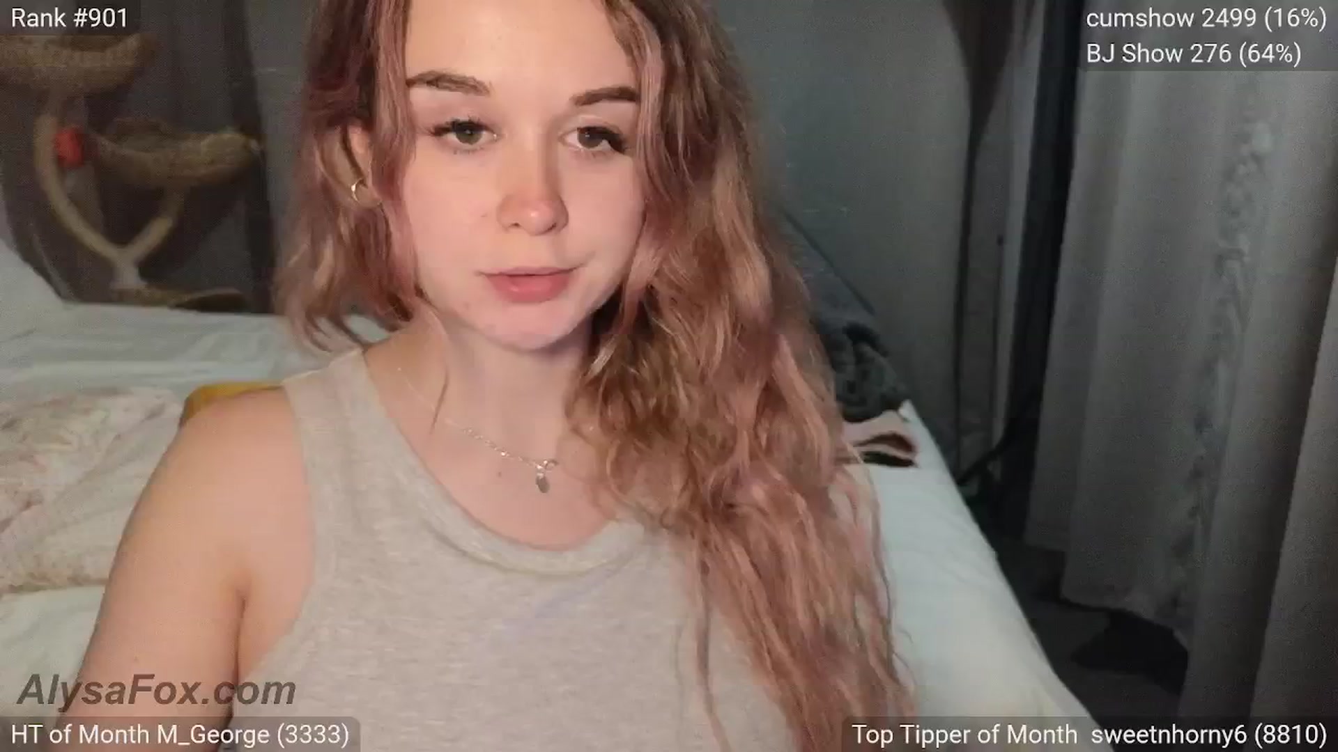 Gallery image thumbnail from AlysaFoxUK's myfreecams stream on, 04/12/2025, 22:50 image 3 of 20