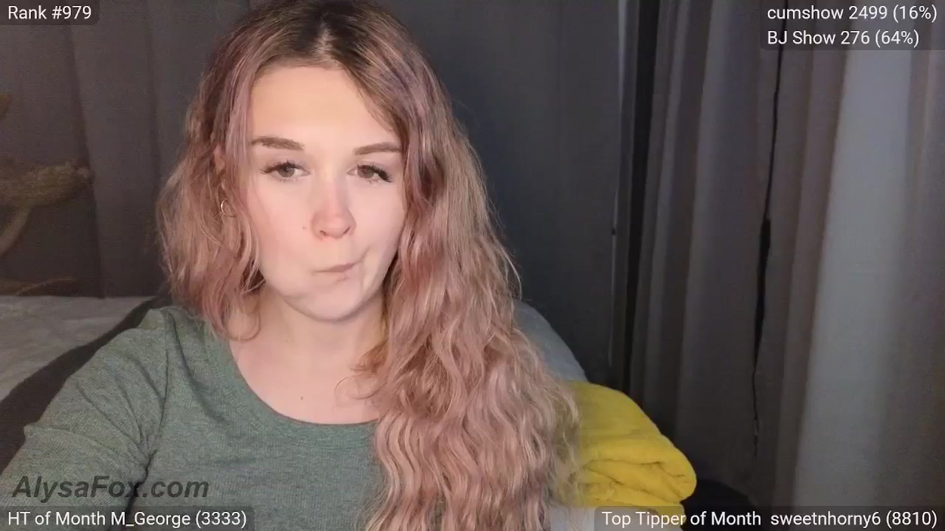 Gallery image thumbnail from AlysaFoxUK's myfreecams stream on, 04/13/2025, 20:24 image 6 of 20