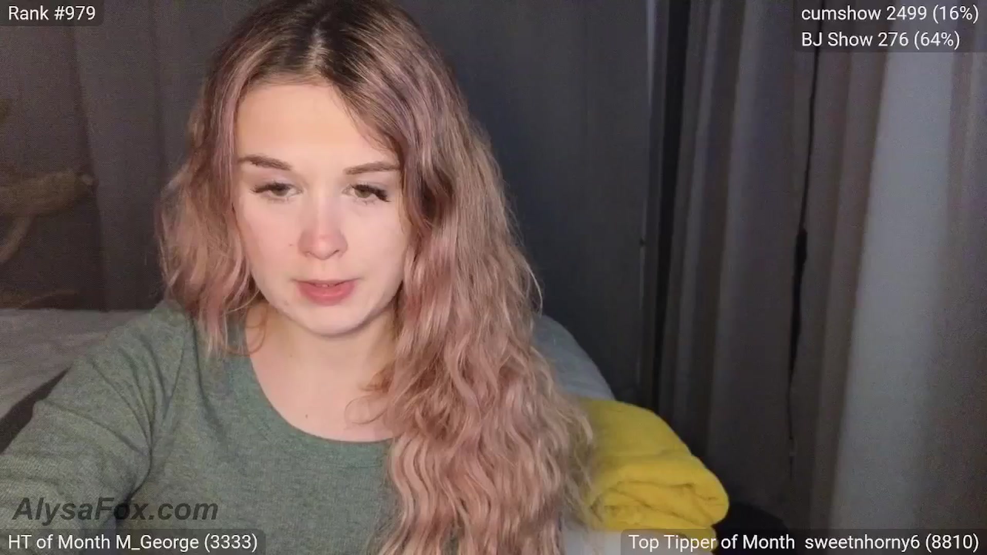 Gallery image thumbnail from AlysaFoxUK's myfreecams stream on, 04/13/2025, 20:24 image 7 of 20