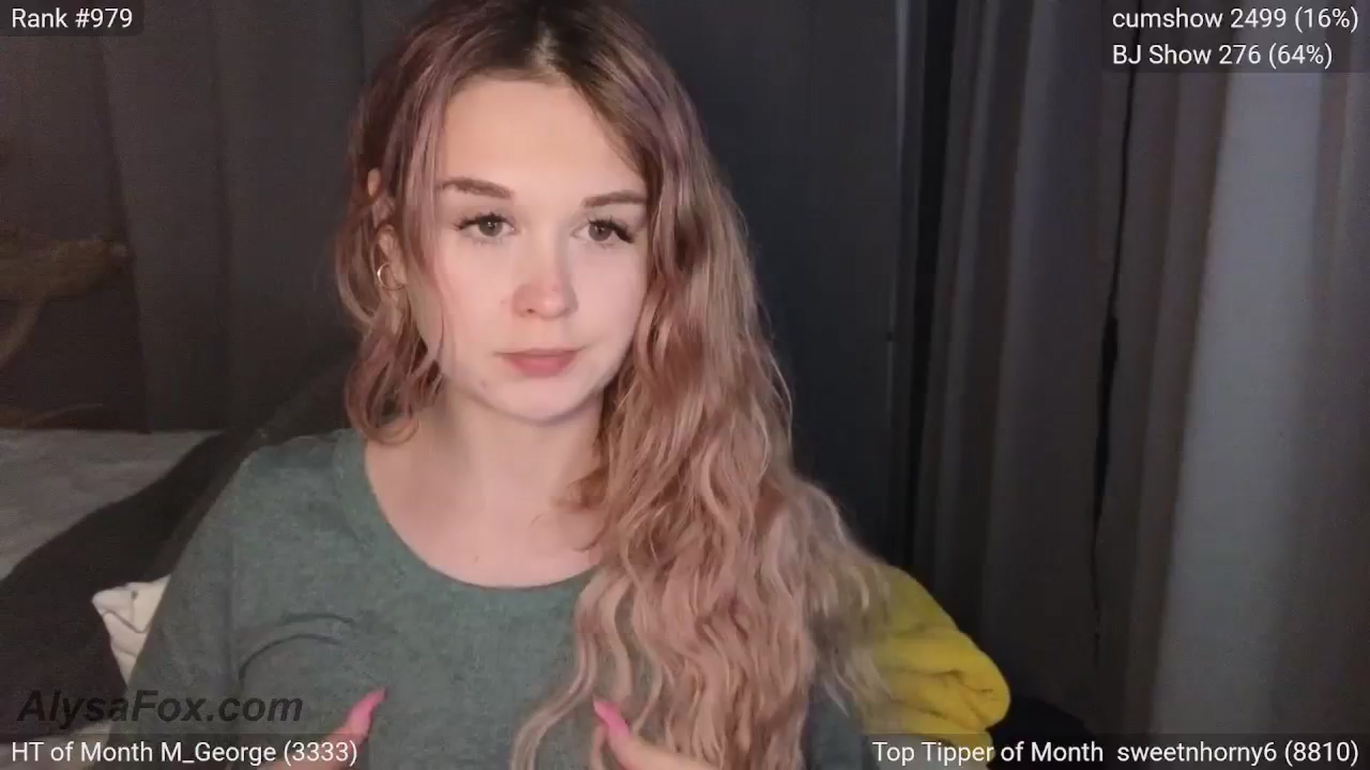 Gallery image thumbnail from AlysaFoxUK's myfreecams stream on, 04/13/2025, 20:24 image 4 of 20