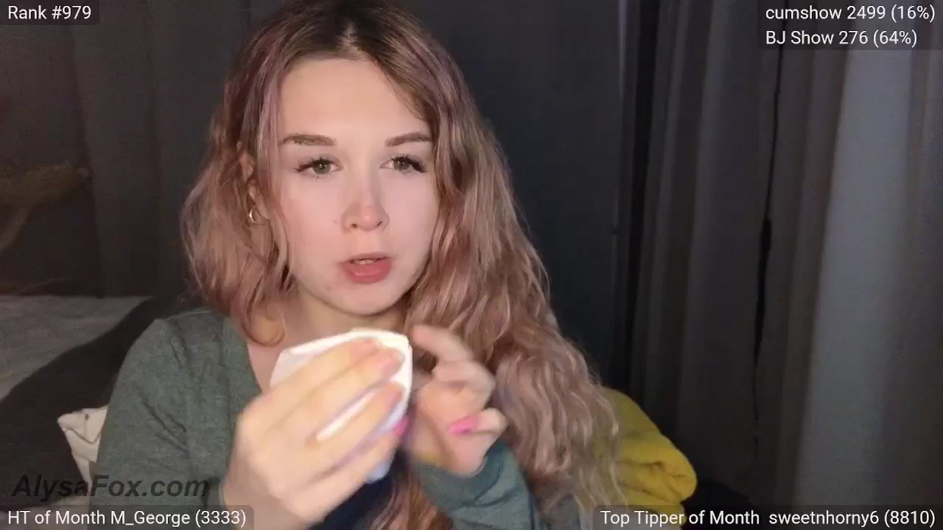 Gallery image thumbnail from AlysaFoxUK's myfreecams stream on, 04/13/2025, 20:24 image 5 of 20