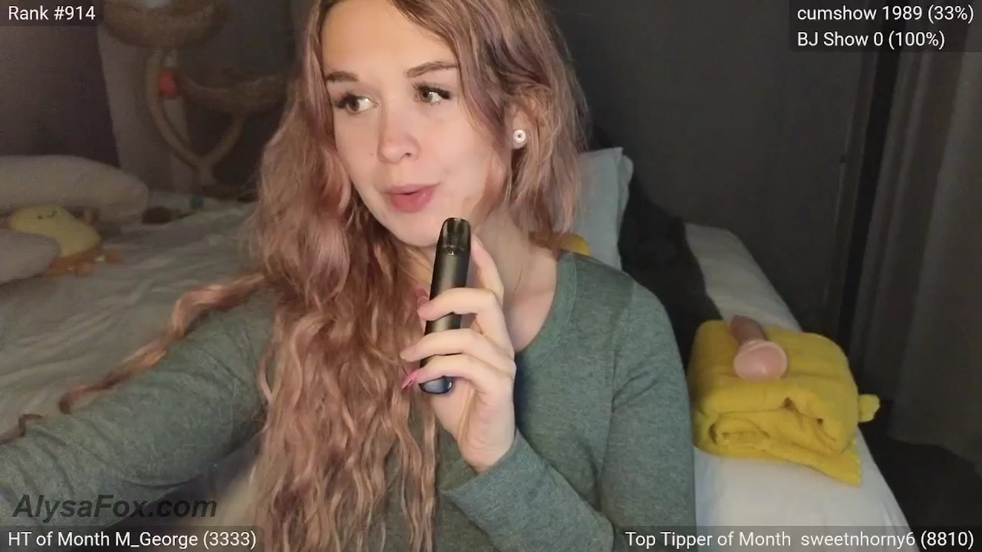 Gallery image thumbnail from AlysaFoxUK's myfreecams stream on, 04/13/2025, 21:52 image 6 of 20