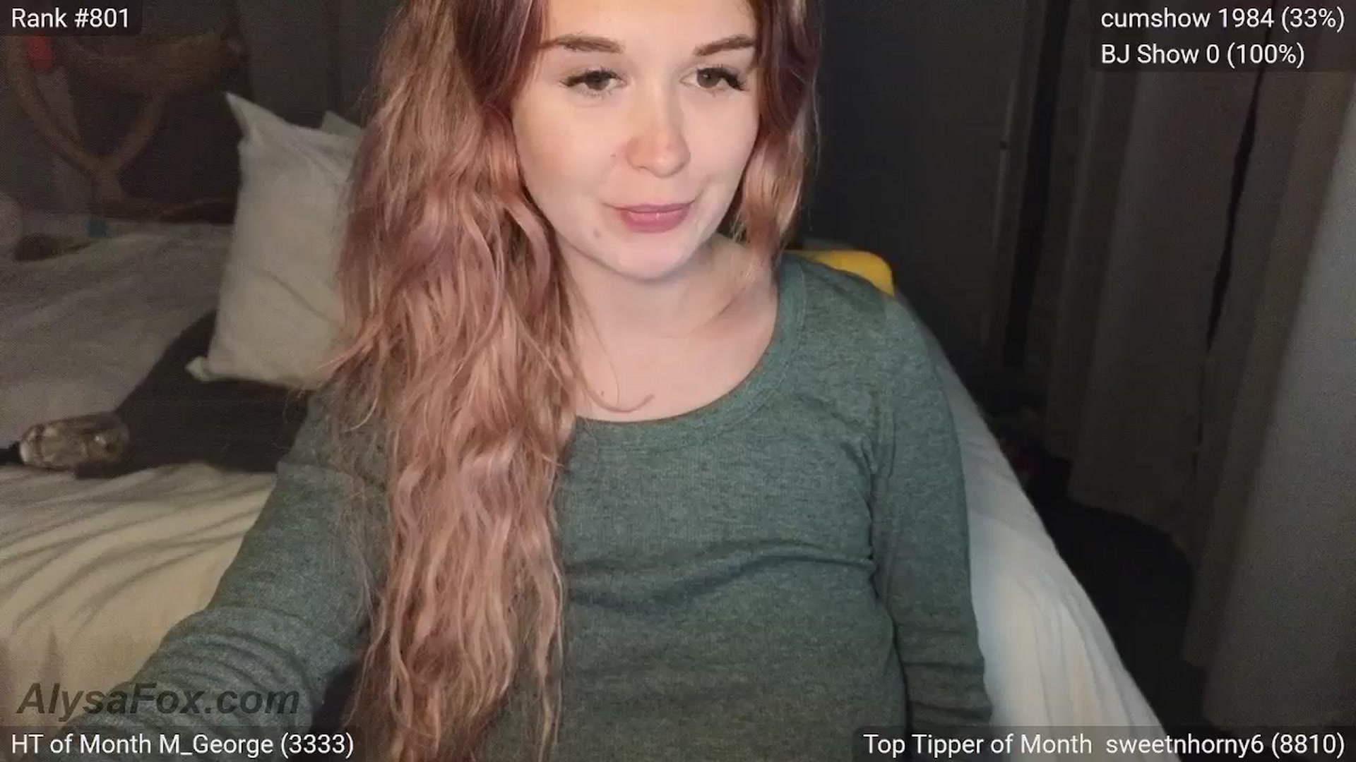 Gallery image thumbnail from AlysaFoxUK's myfreecams stream on, 04/13/2025, 22:58 image 9 of 20