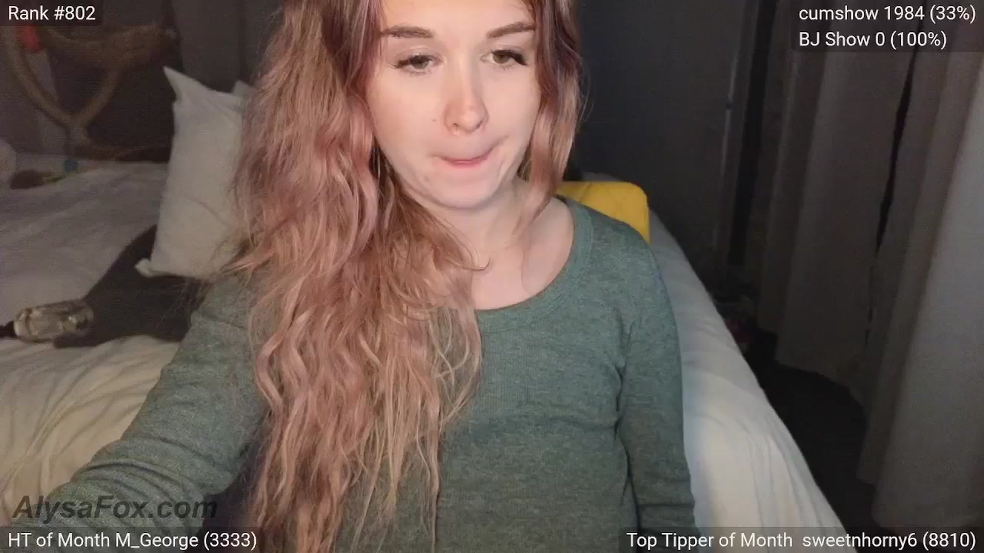 Gallery image thumbnail from AlysaFoxUK's myfreecams stream on, 04/13/2025, 22:58 image 18 of 20