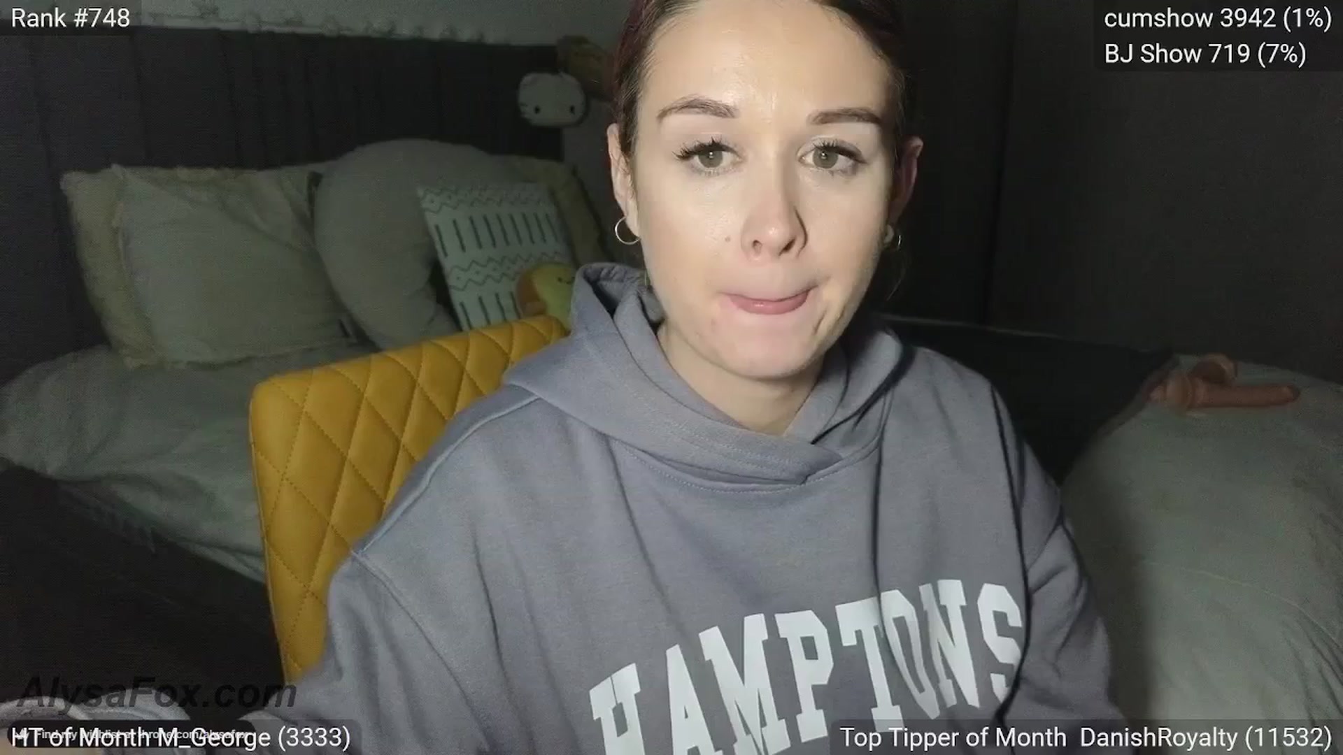 Gallery image thumbnail from AlysaFoxUK's myfreecams stream on, 04/17/2025, 21:10 image 15 of 20