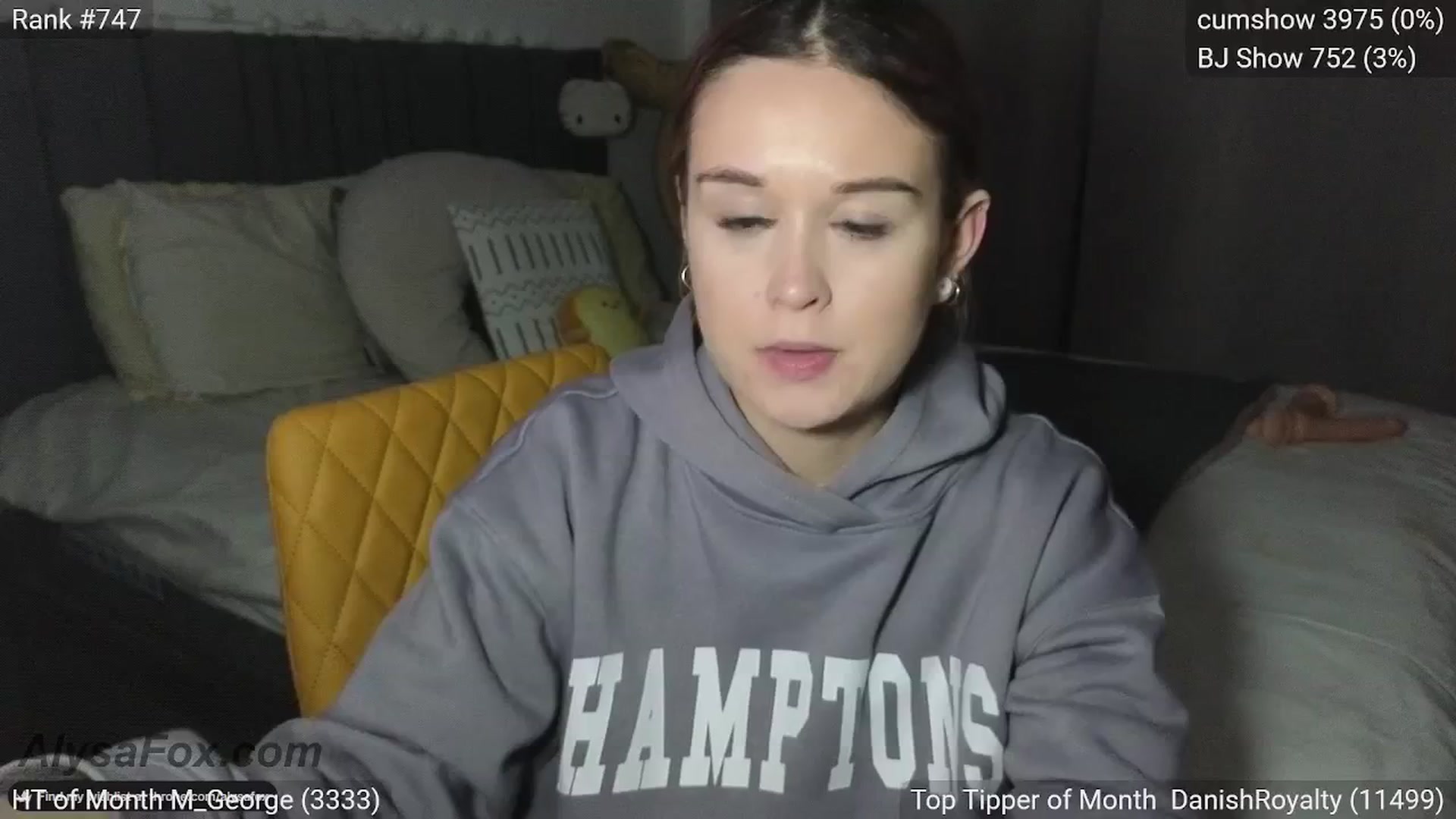 Gallery image thumbnail from AlysaFoxUK's myfreecams stream on, 04/17/2025, 21:10 image 7 of 20
