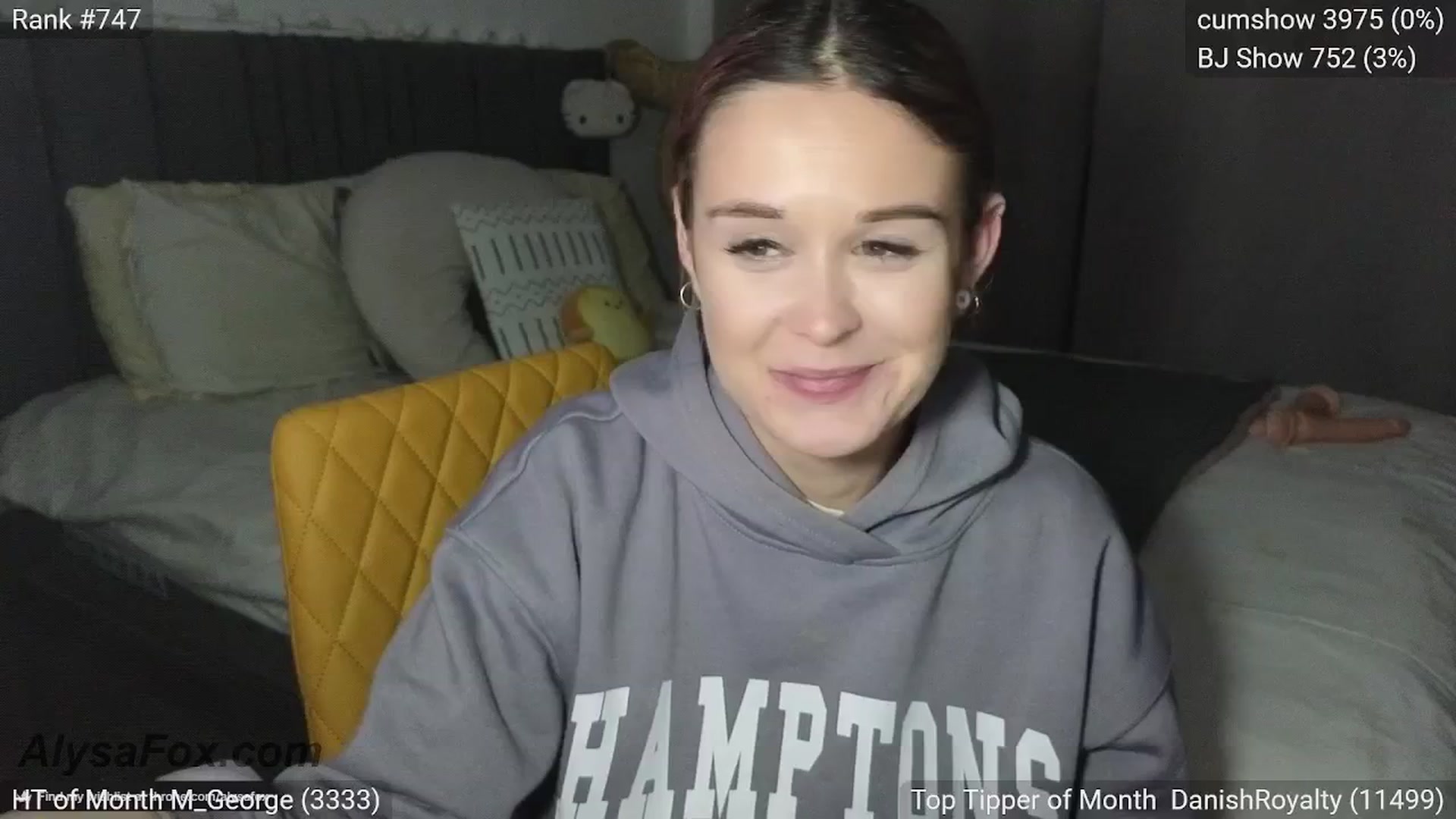 Gallery image thumbnail from AlysaFoxUK's myfreecams stream on, 04/17/2025, 21:10 image 8 of 20