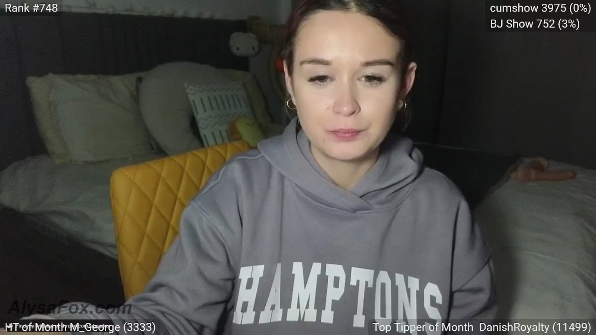 Gallery image thumbnail from AlysaFoxUK's myfreecams stream on, 04/17/2025, 21:10 image 13 of 20