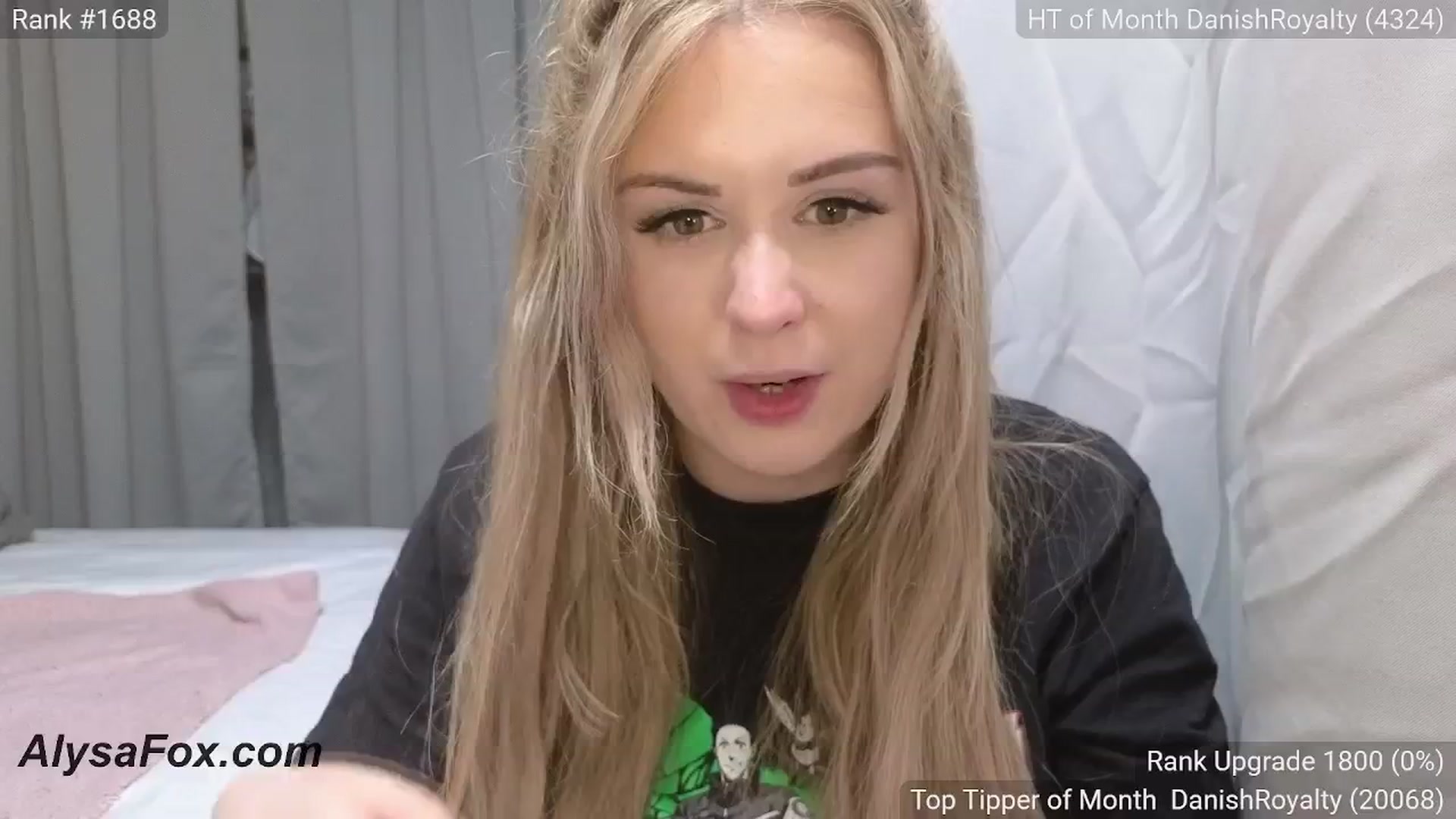 Gallery image thumbnail from AlysaFoxUK's myfreecams stream on, 05/21/2025, 21:35 image 8 of 20