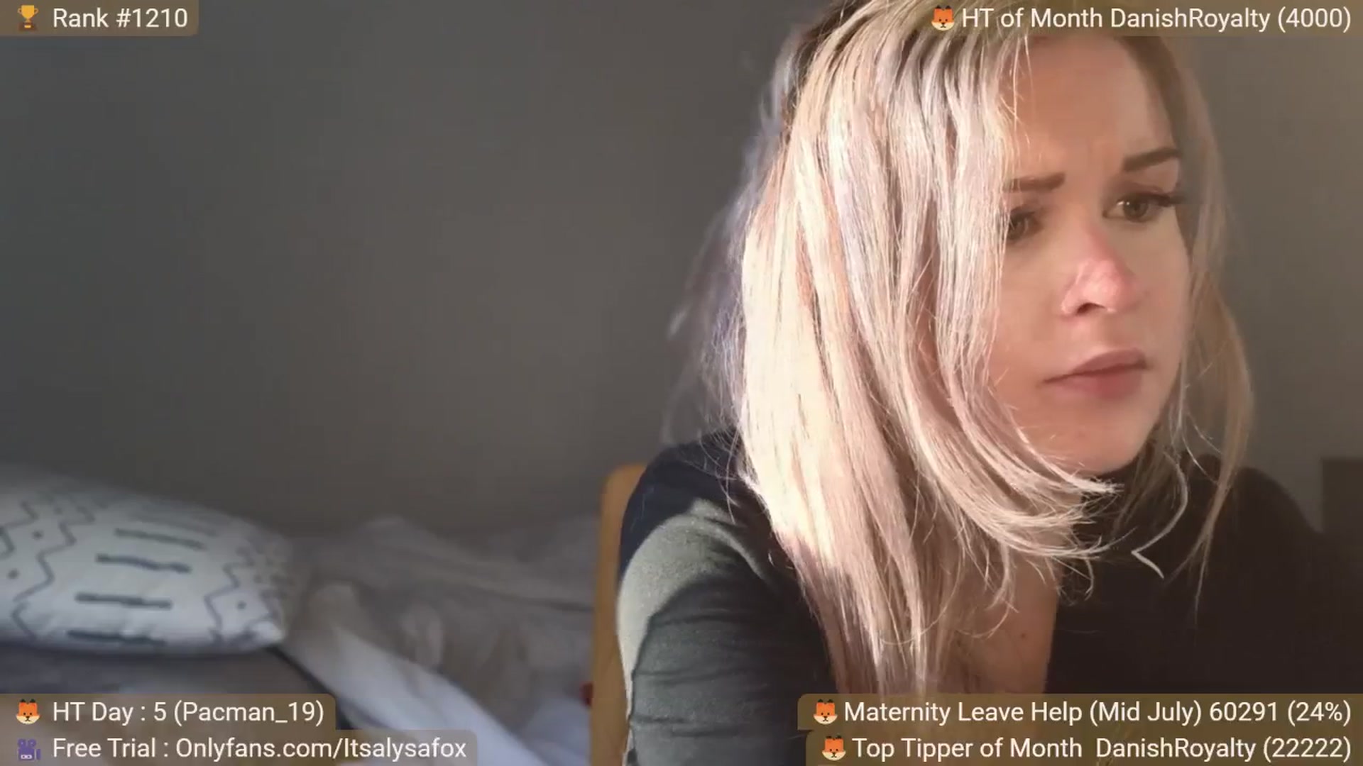 Gallery image thumbnail from Alysafox's myfreecams stream on, 06/19/2025, 19:56 image 5 of 20