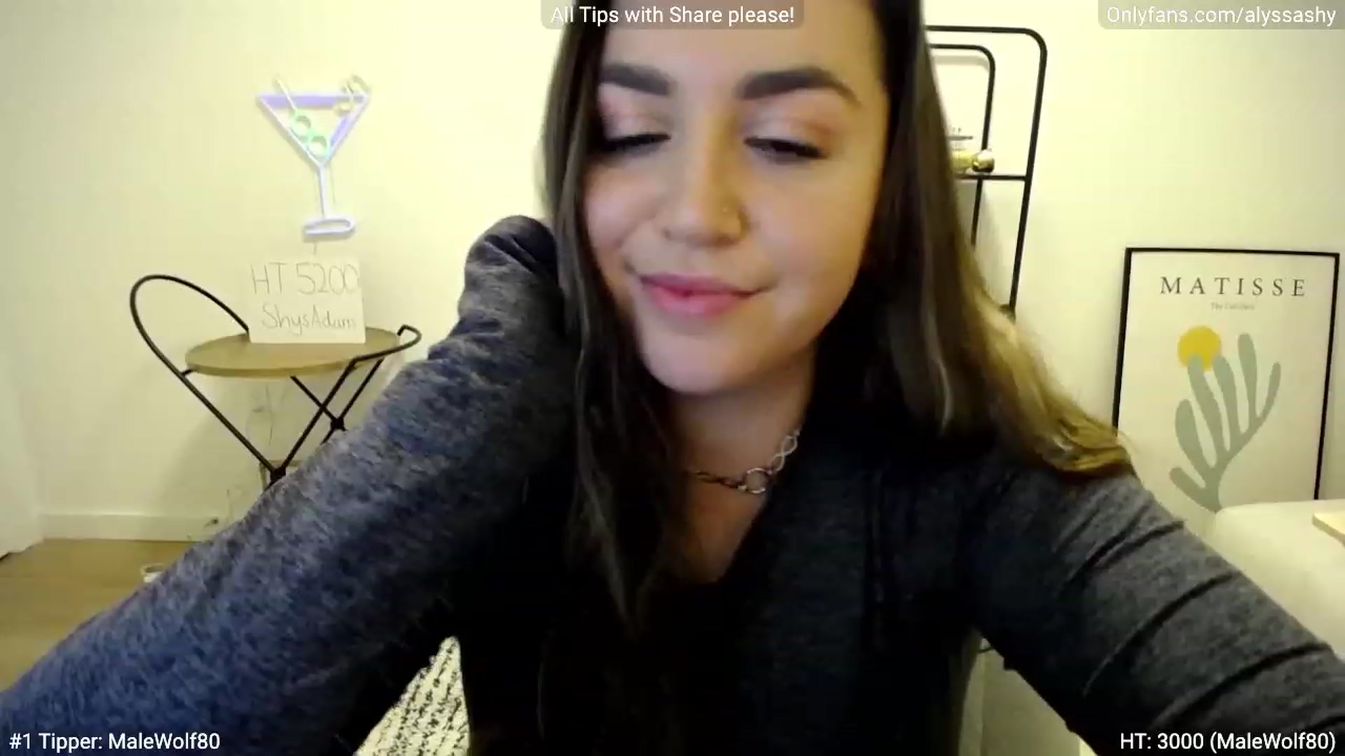 Gallery image thumbnail from AlyssaShy's myfreecams stream on, 11/15/2022, 24:19 image 13 of 20