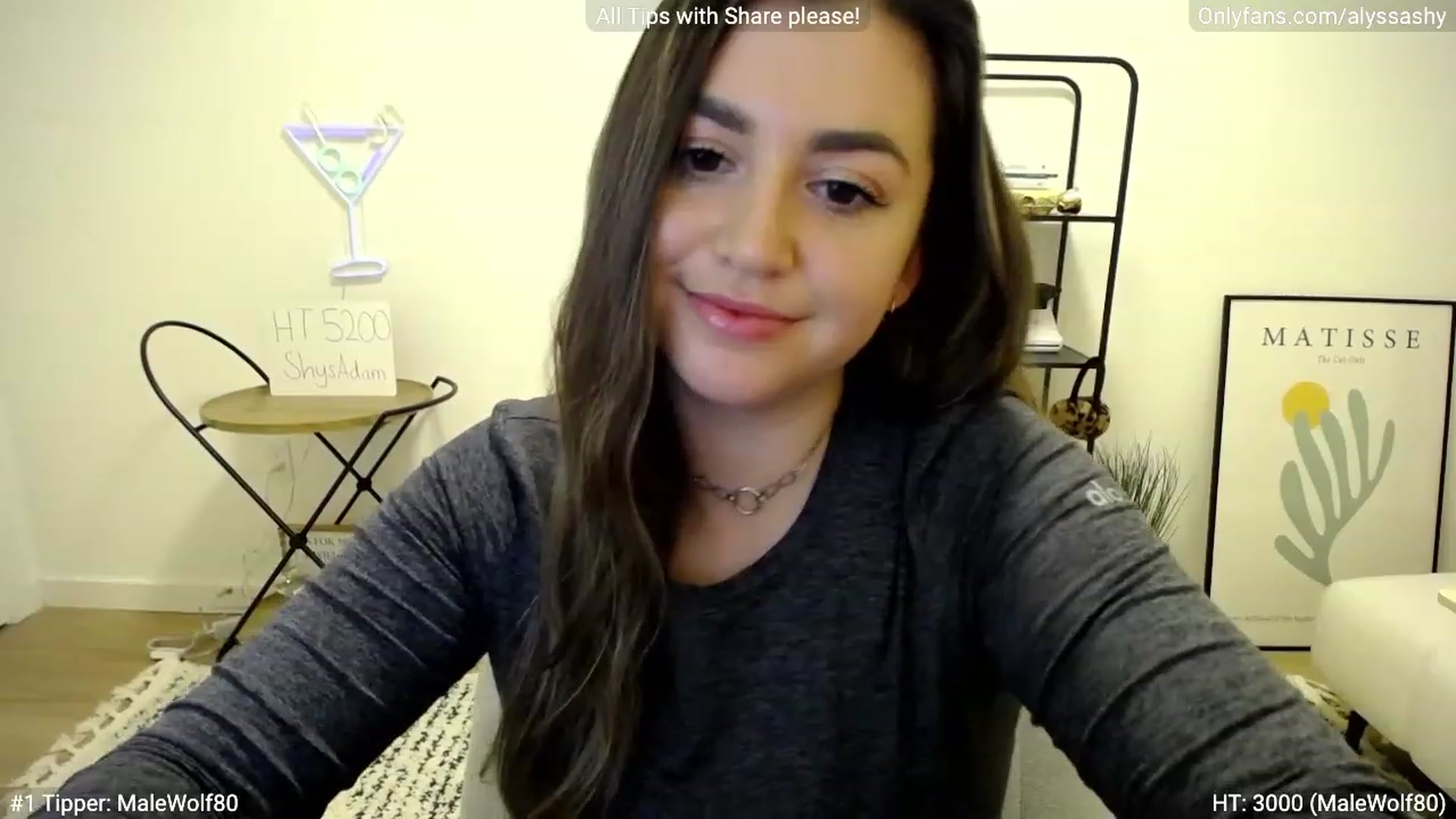 Gallery image thumbnail from AlyssaShy's myfreecams stream on, 11/15/2022, 24:19 image 19 of 20