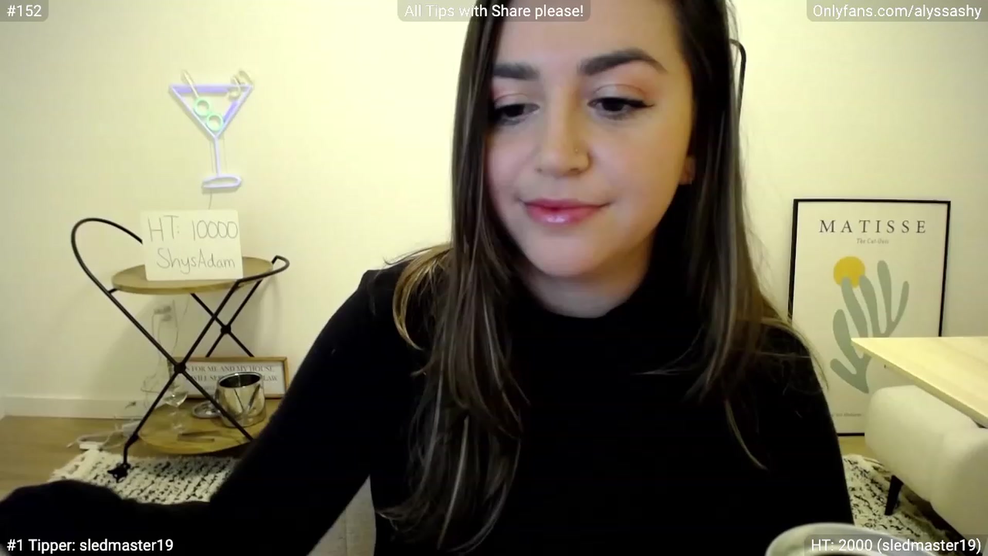 Gallery image thumbnail from AlyssaShy's myfreecams stream on, 11/20/2022, 24:55 image 1 of 20
