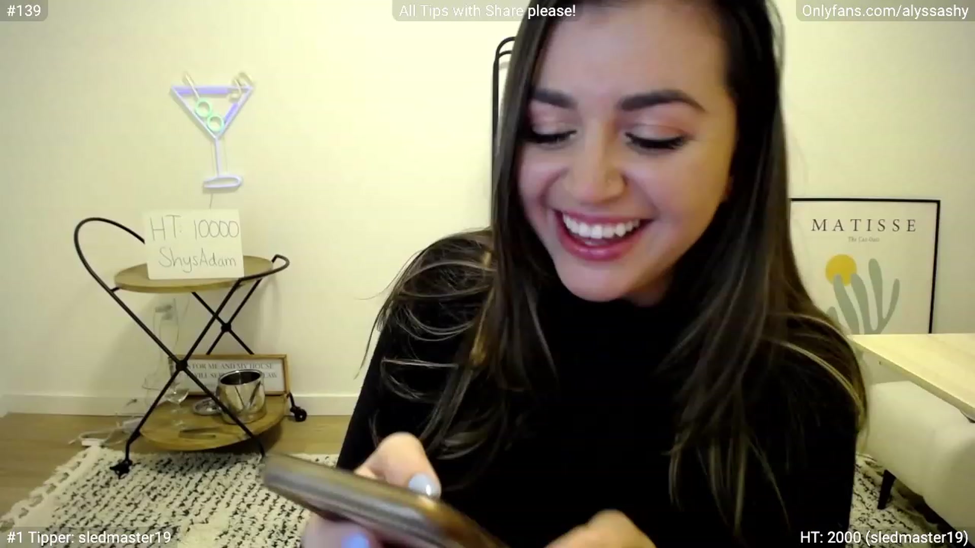 Gallery image thumbnail from AlyssaShy's myfreecams stream on, 11/20/2022, 24:55 image 13 of 20