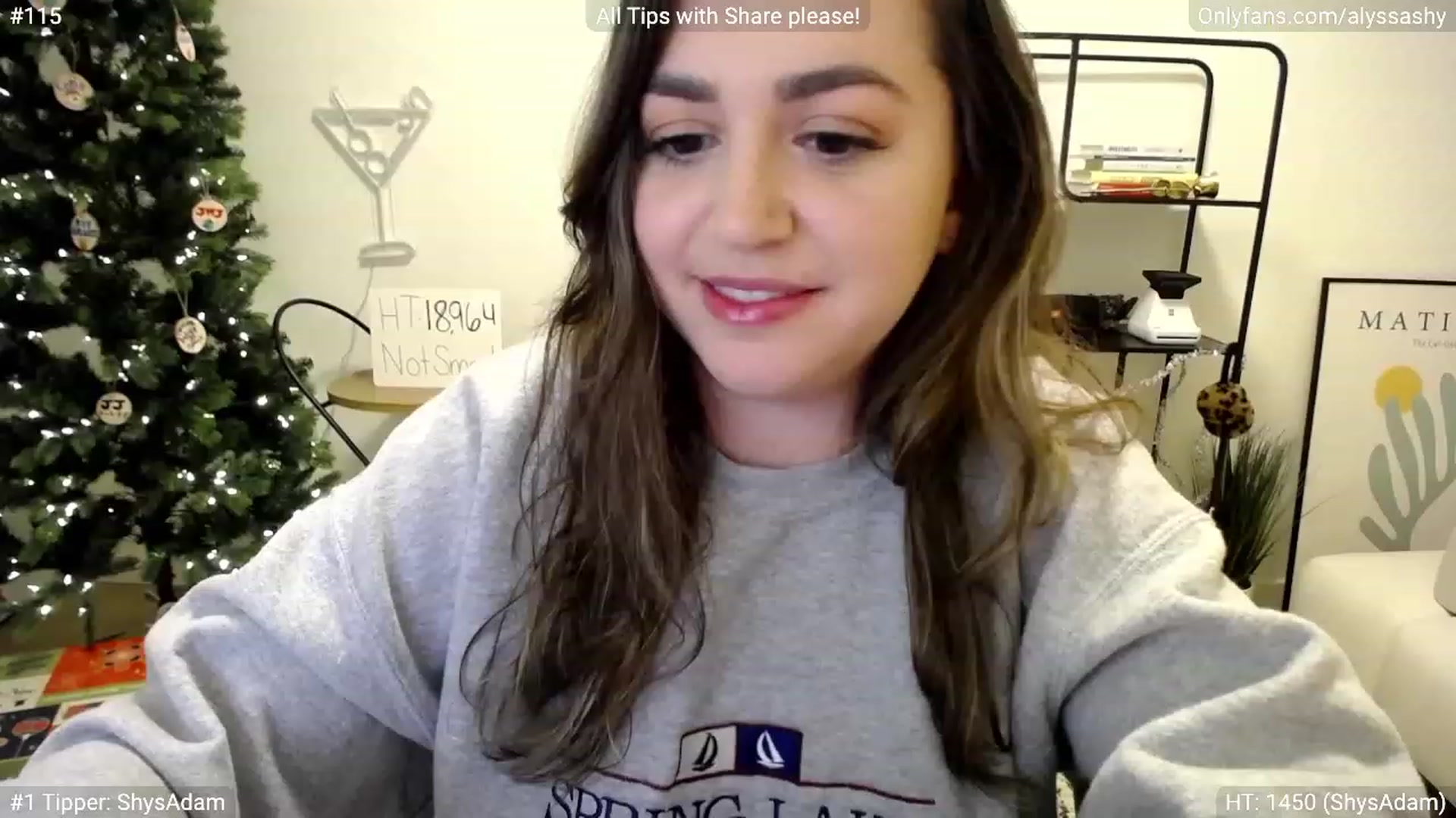Gallery image thumbnail from AlyssaShy's myfreecams stream on, 12/07/2022, 23:02 image 5 of 20