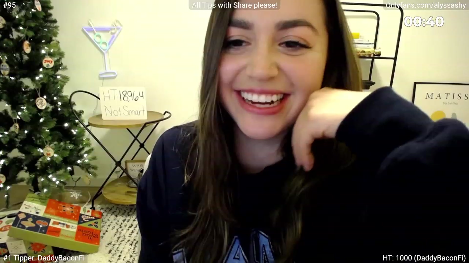 Gallery image thumbnail from AlyssaShy's myfreecams stream on, 12/11/2022, 24:33 image 20 of 20