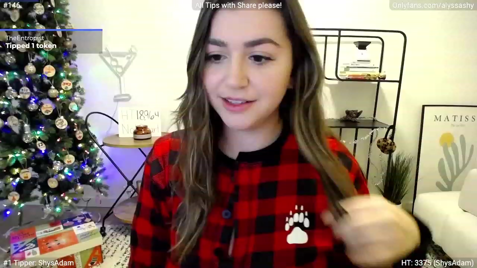 Gallery image thumbnail from AlyssaShy's myfreecams stream on, 12/20/2022, 23:48 image 4 of 20