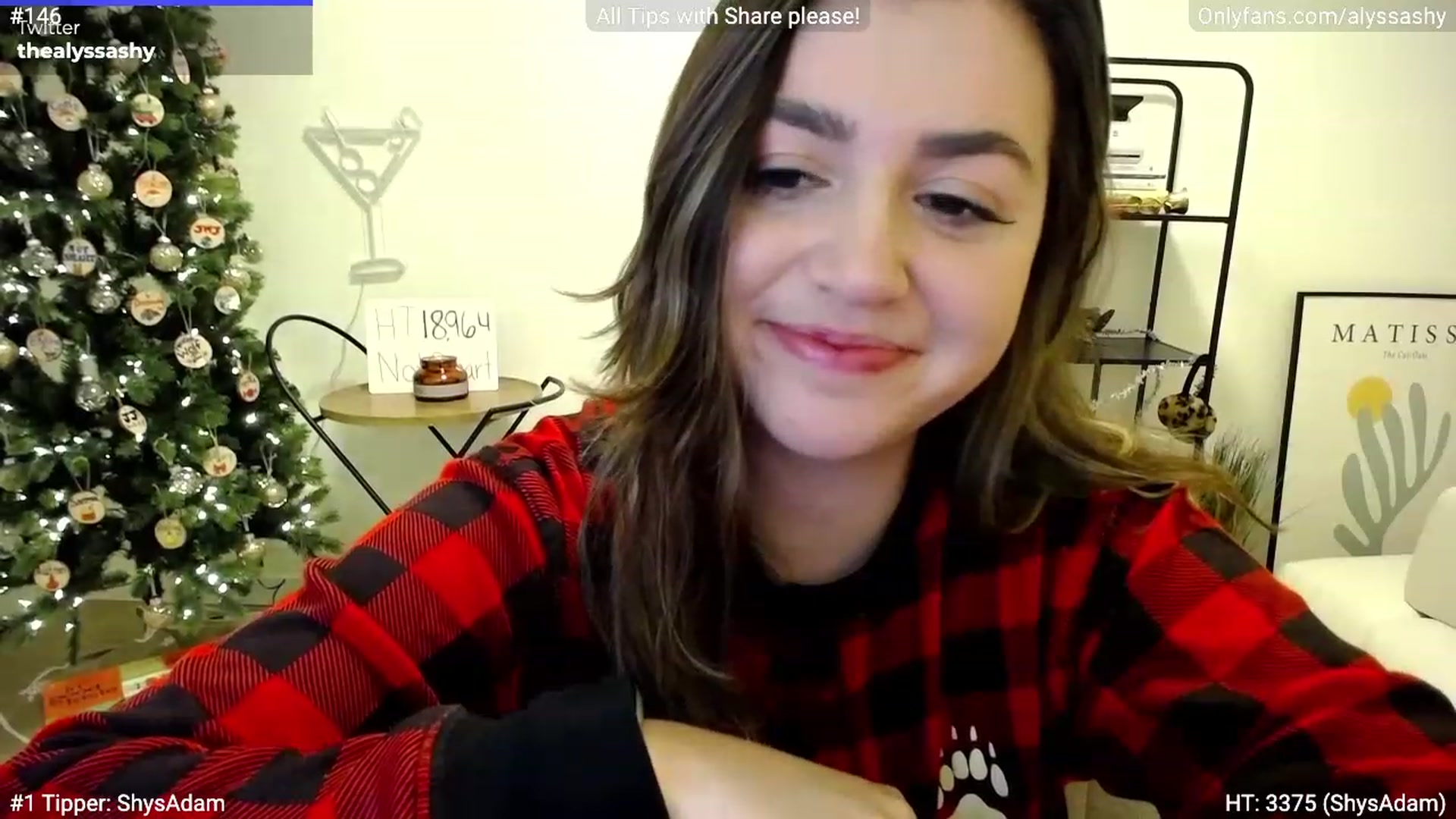 Gallery image thumbnail from AlyssaShy's myfreecams stream on, 12/20/2022, 23:48 image 9 of 20