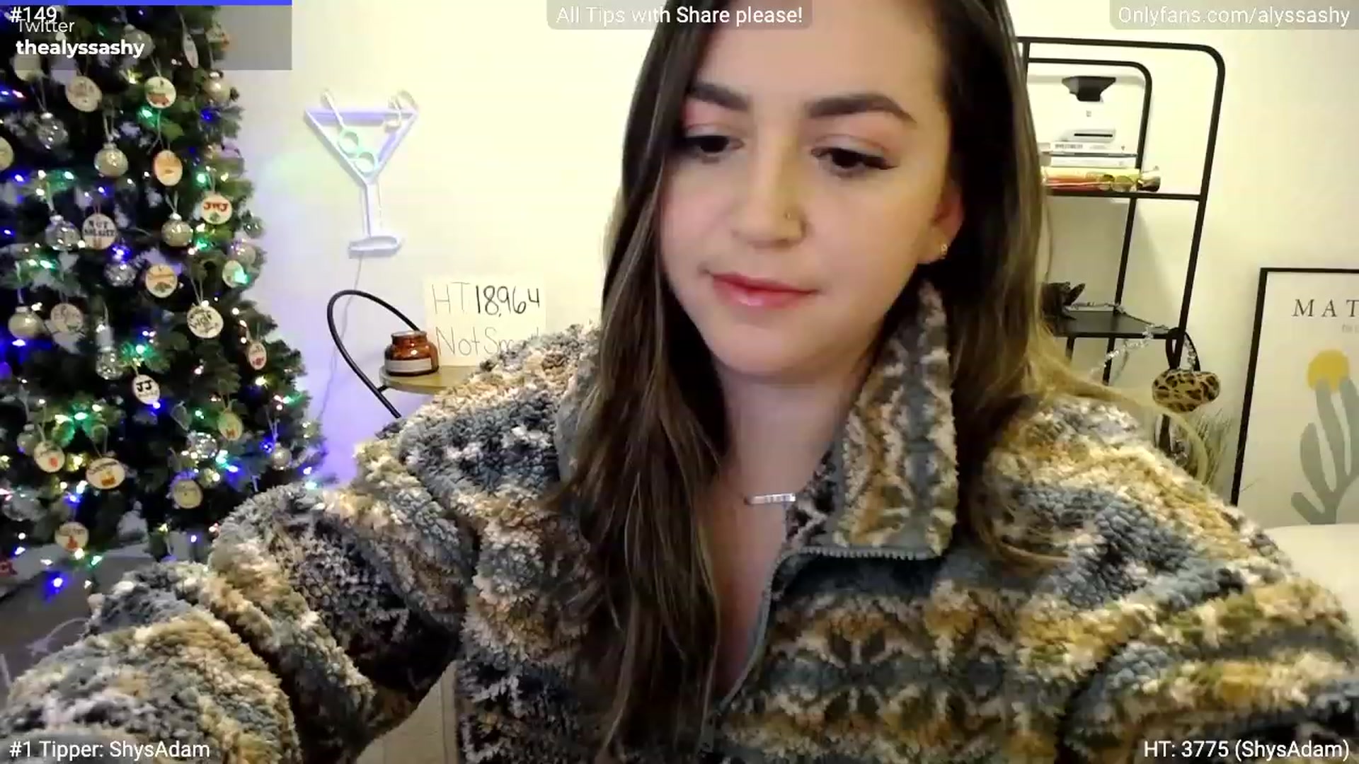 Gallery image thumbnail from AlyssaShy's myfreecams stream on, 12/27/2022, 23:49 image 15 of 20
