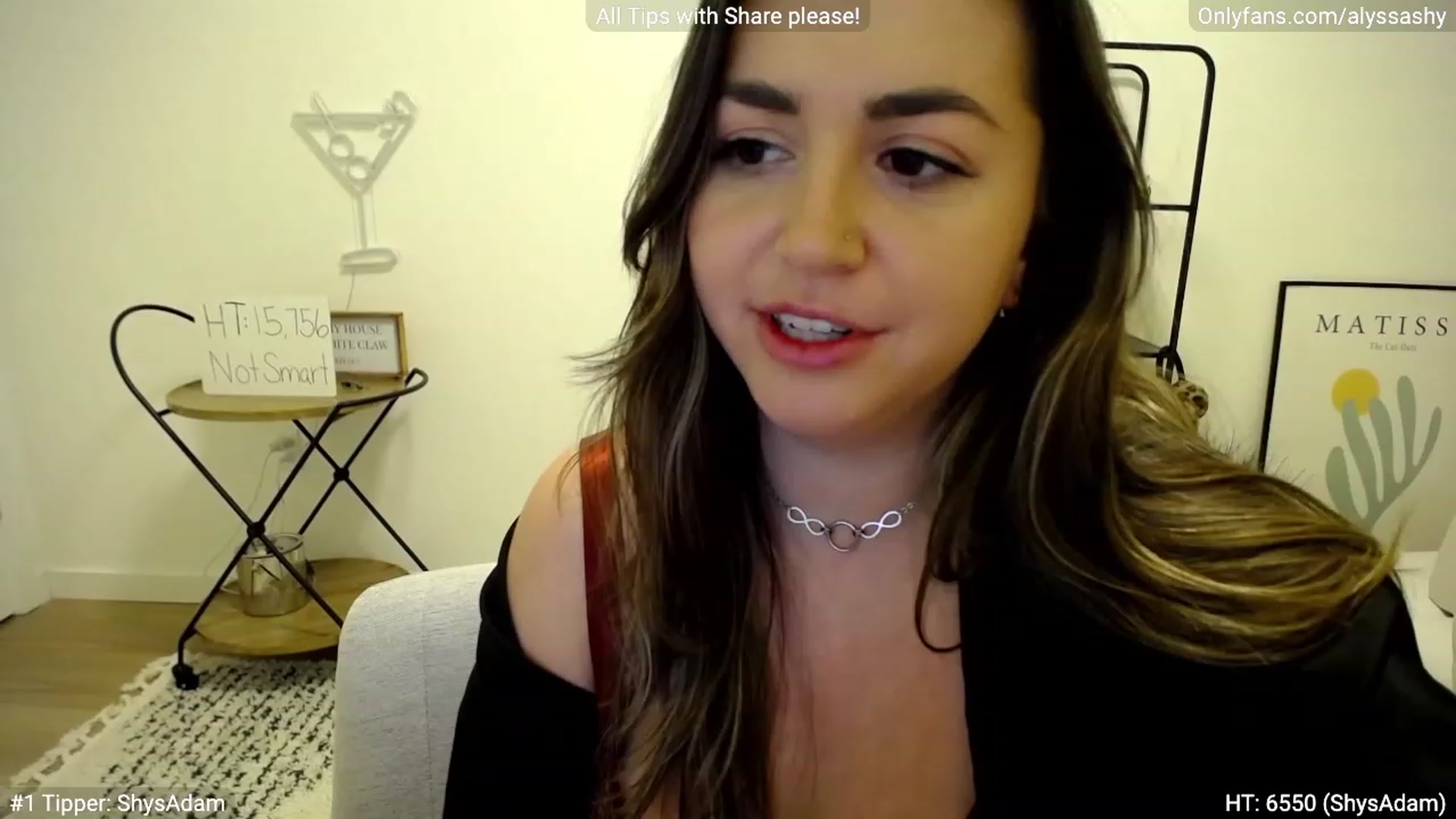 Gallery image thumbnail from AlyssaShy's myfreecams stream on, 01/17/2023, 23:30 image 6 of 20