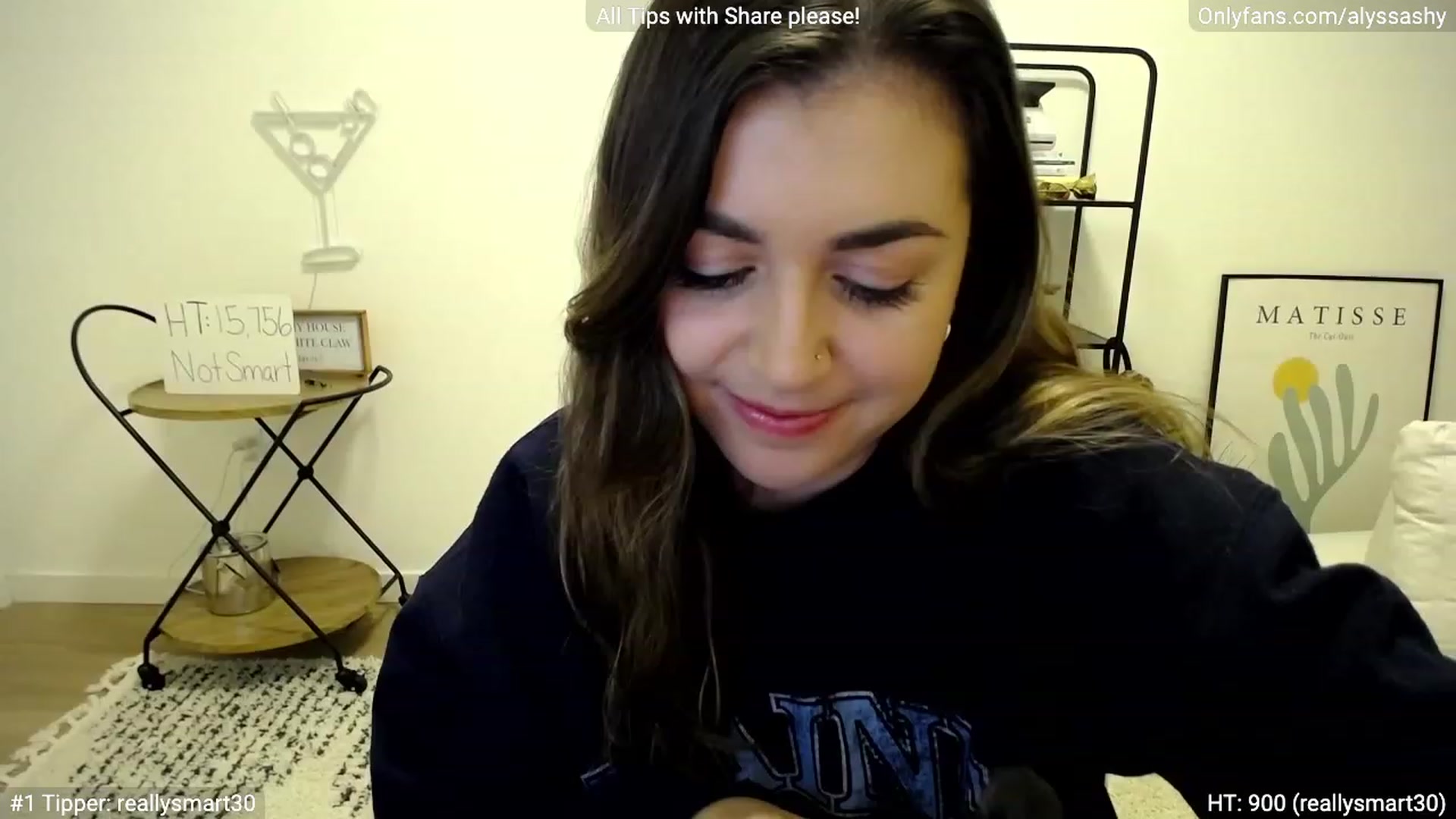 Gallery image thumbnail from AlyssaShy's myfreecams stream on, 01/18/2023, 23:15 image 11 of 20