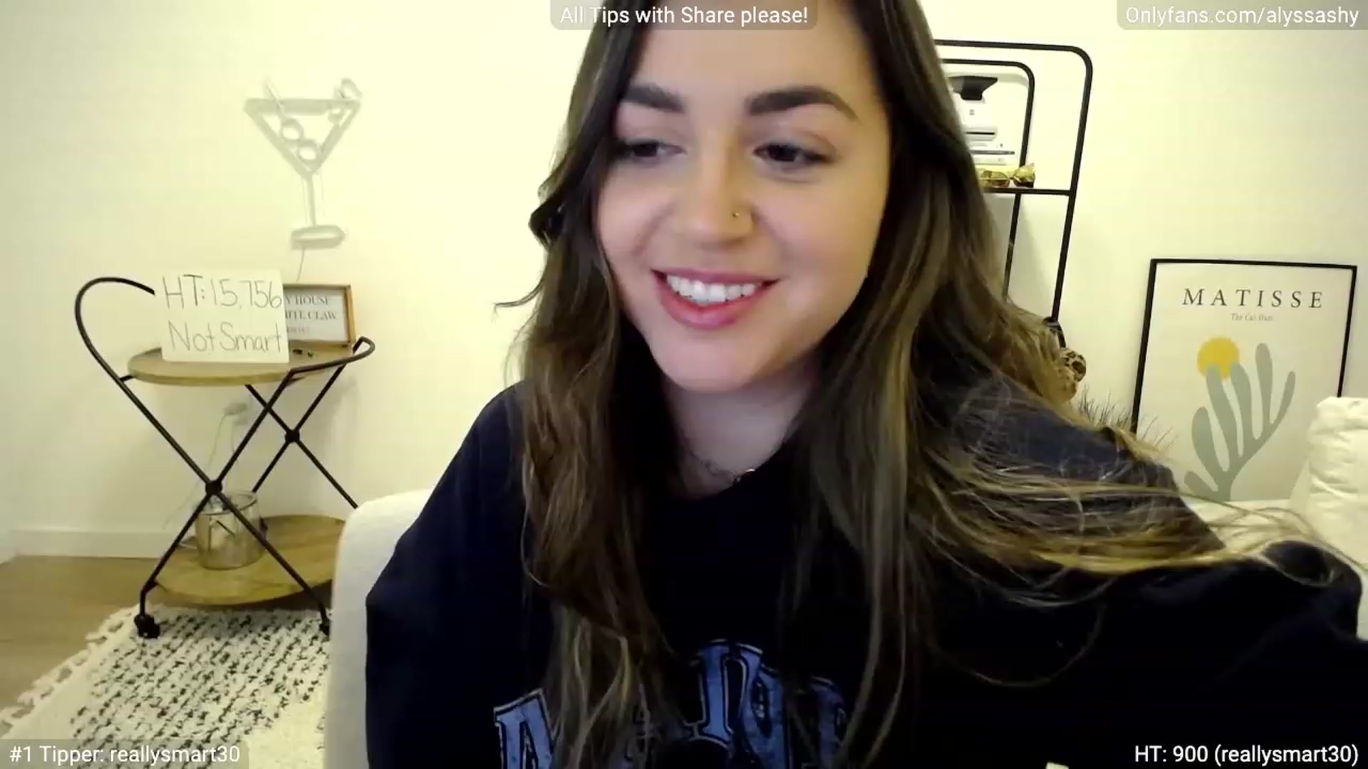 Gallery image thumbnail from AlyssaShy's myfreecams stream on, 01/18/2023, 23:15 image 5 of 20