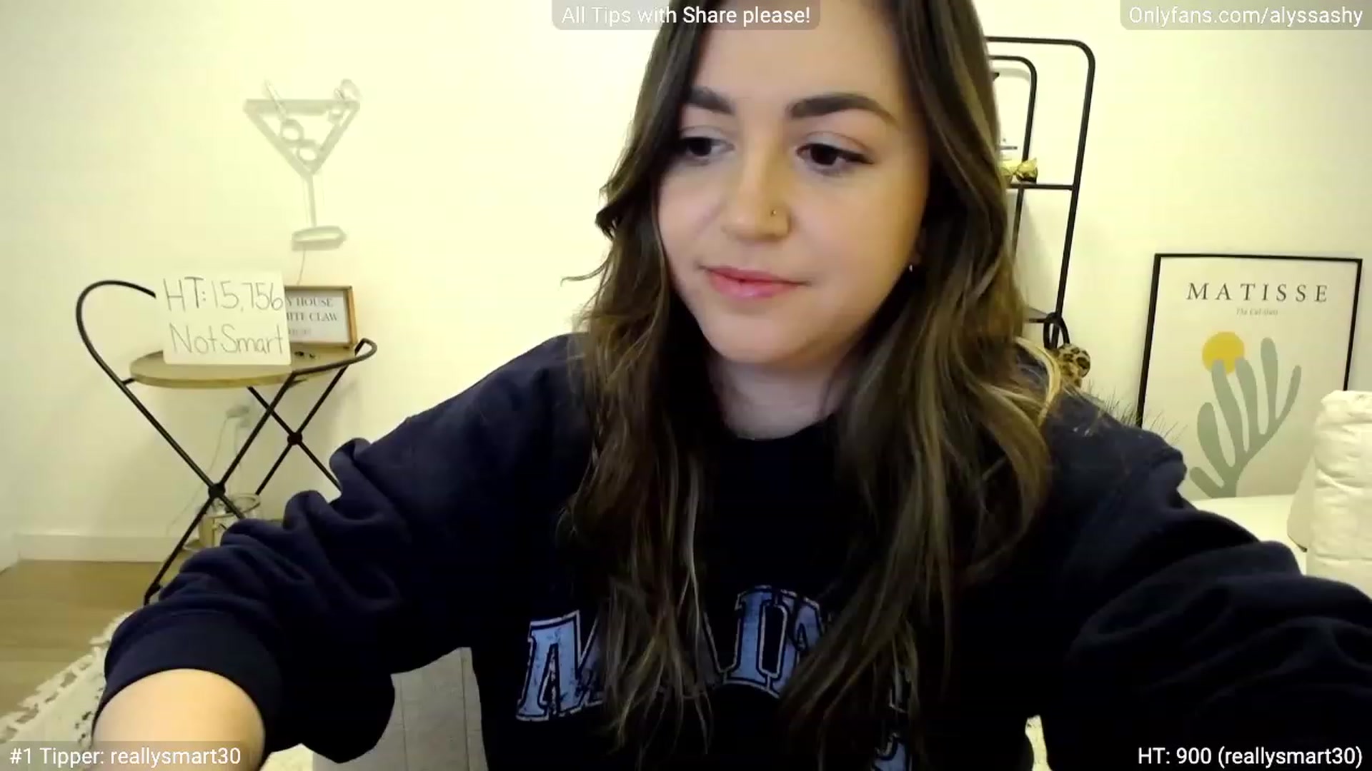 Gallery image thumbnail from AlyssaShy's myfreecams stream on, 01/18/2023, 23:15 image 7 of 20