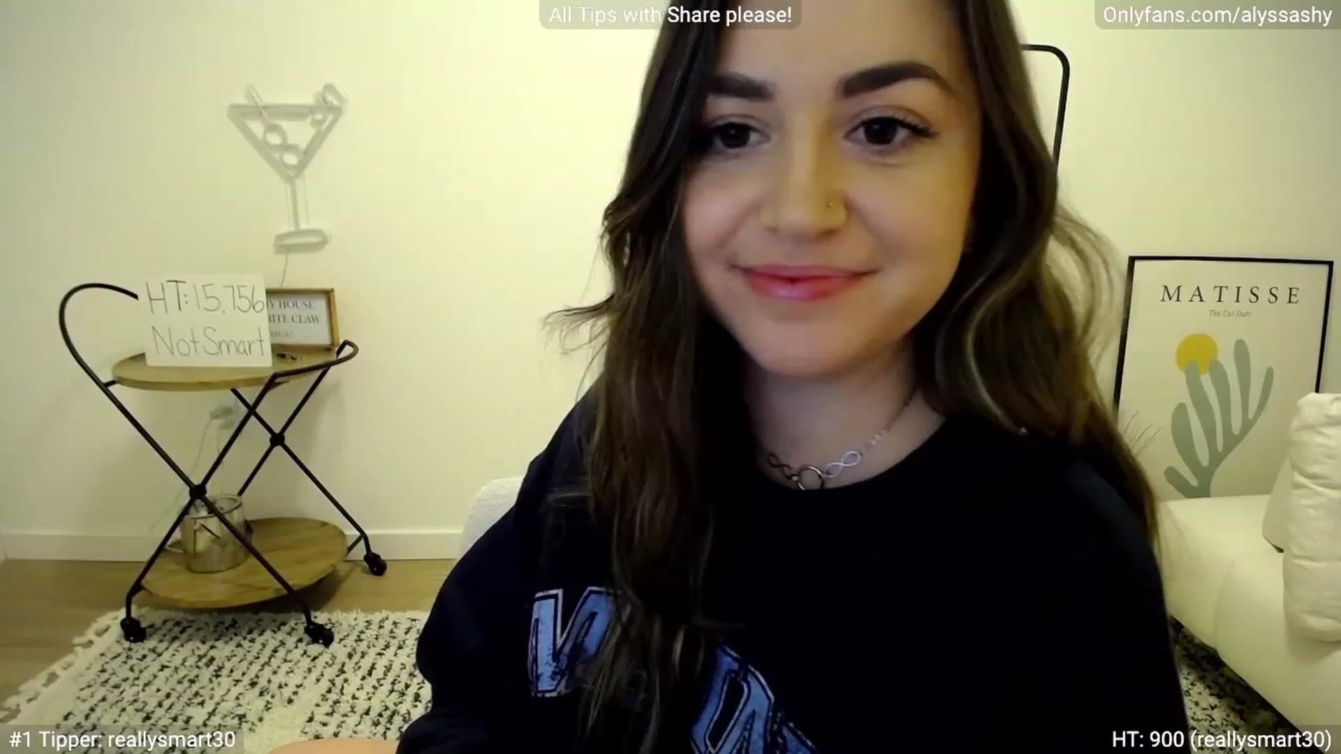 Gallery image thumbnail from AlyssaShy's myfreecams stream on, 01/18/2023, 23:15 image 18 of 20