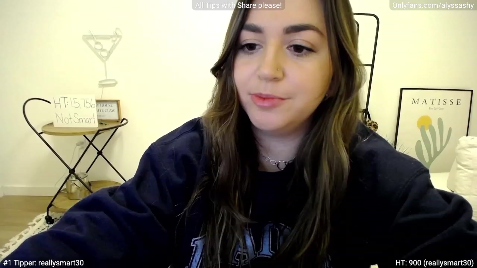 Gallery image thumbnail from AlyssaShy's myfreecams stream on, 01/18/2023, 23:15 image 9 of 20